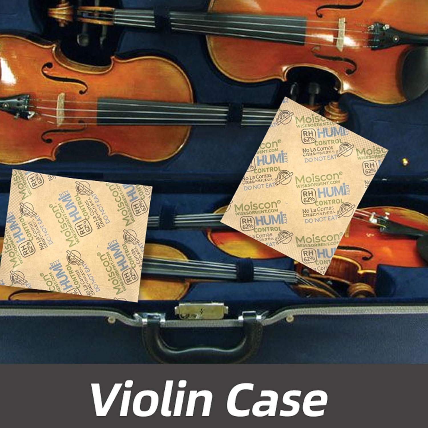 Paquete de 60 Paquetes de Control de Humedad Wisesorb 8g 62% RH