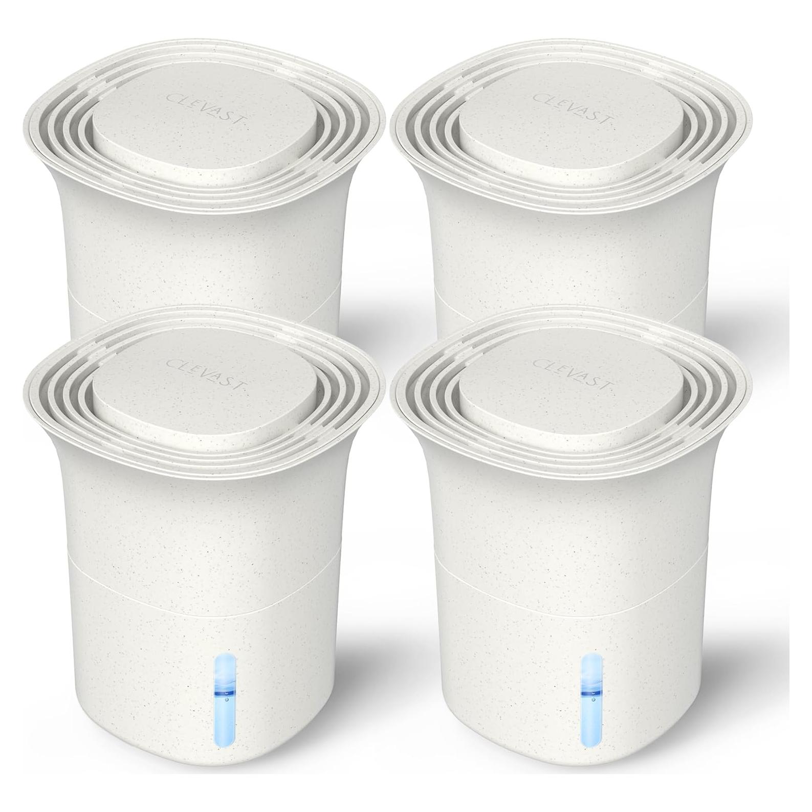 CLEVAST Cubo Deshumidificador Reutilizable 350g para Closet