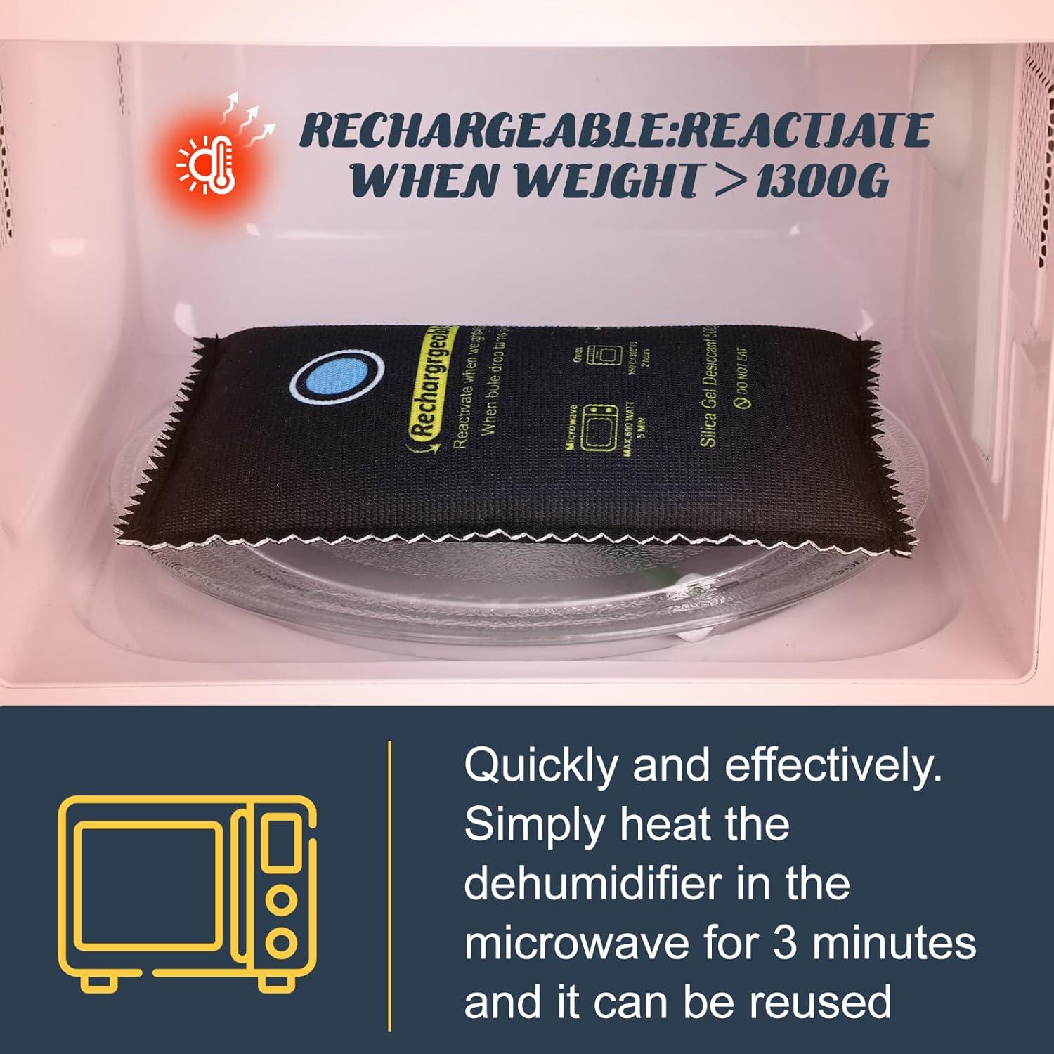 Deshidratante de Gel de Sílice Recargable Tellegloww 1000g