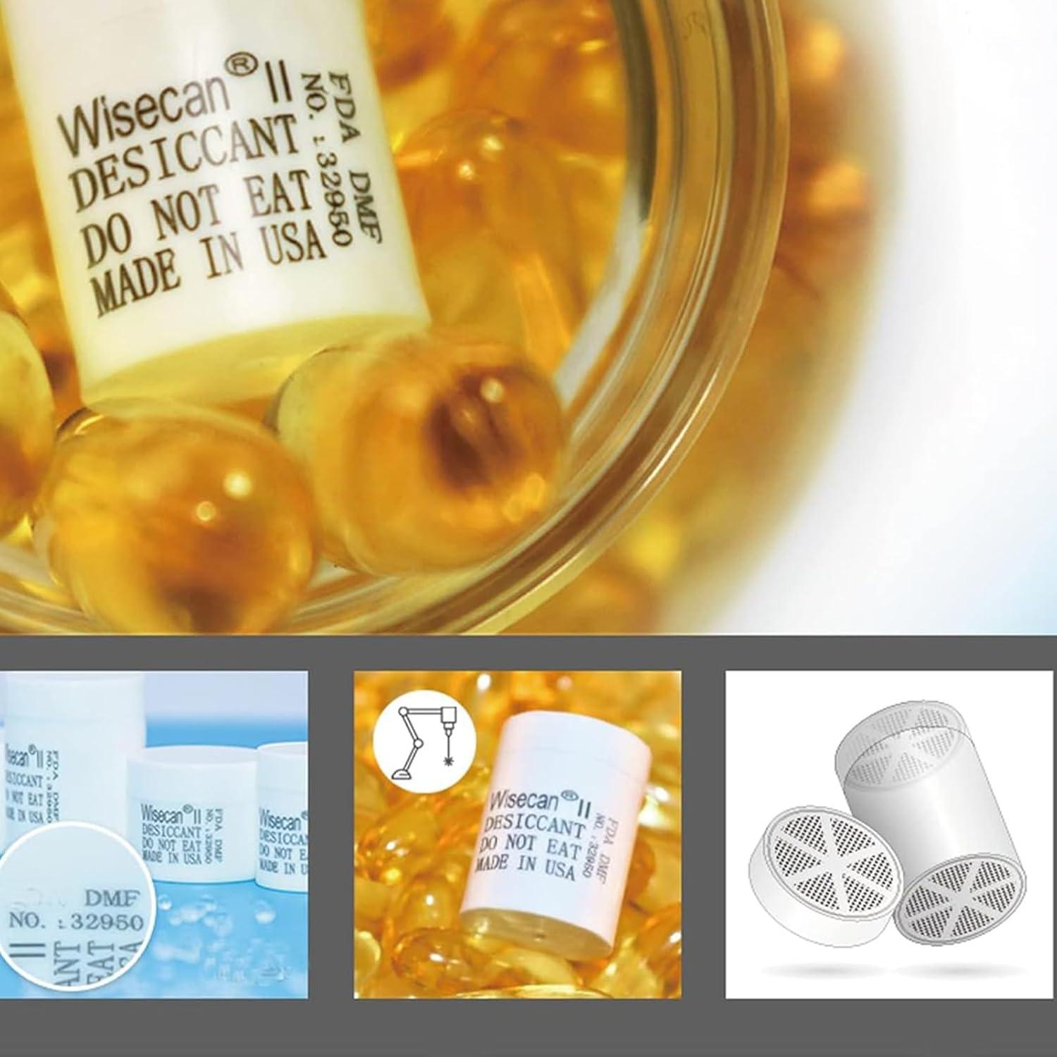 100 Canisters Gel de Silica 1g Wisecan - Deshidratantes Seguros