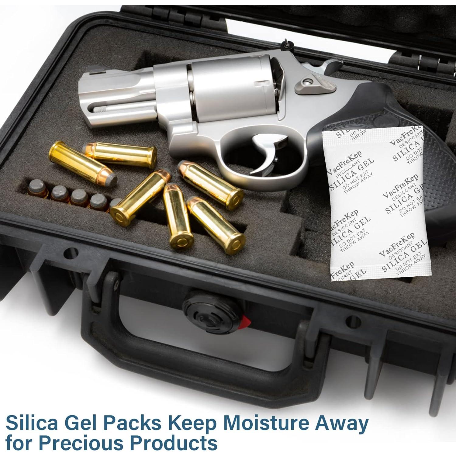 Paquetes de Gel de Silica Grado Alimenticio VacFreKep 10g x 150