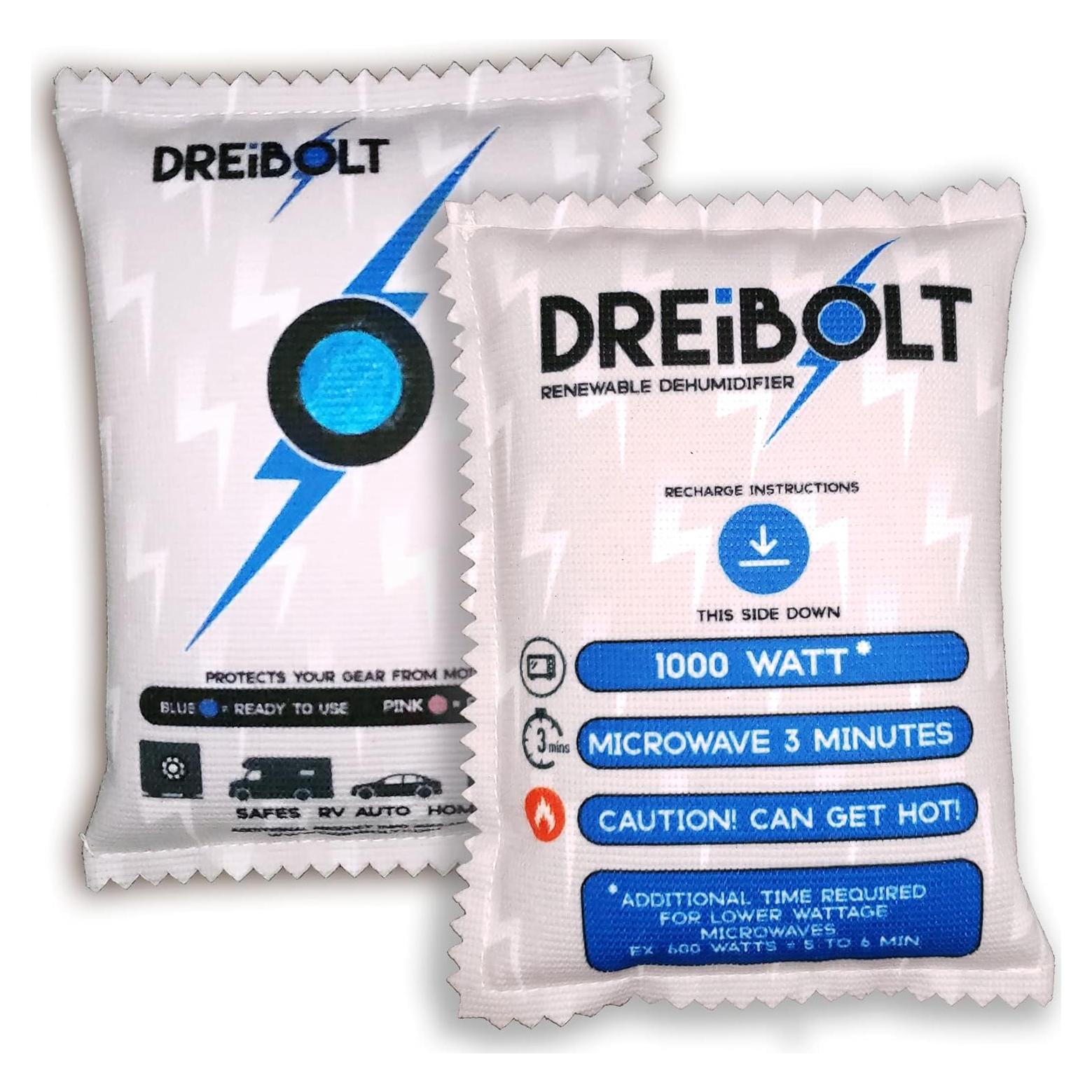 Deshumidificador Reutilizable Dreibolt 250g - Absorbente de Humedad