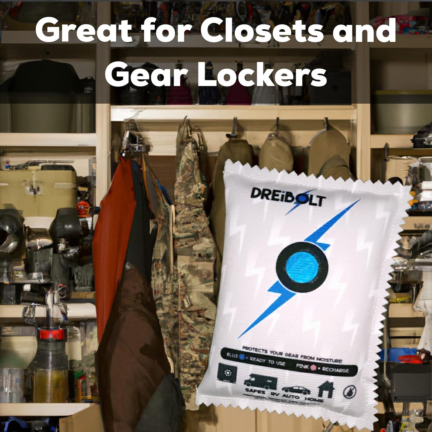 Deshumidificador Reutilizable Dreibolt 250g - Absorbente de Humedad