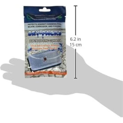 Gel de Sílice Deshidratante Dry-Packs 40g Lata Aluminio Sin Cobalto