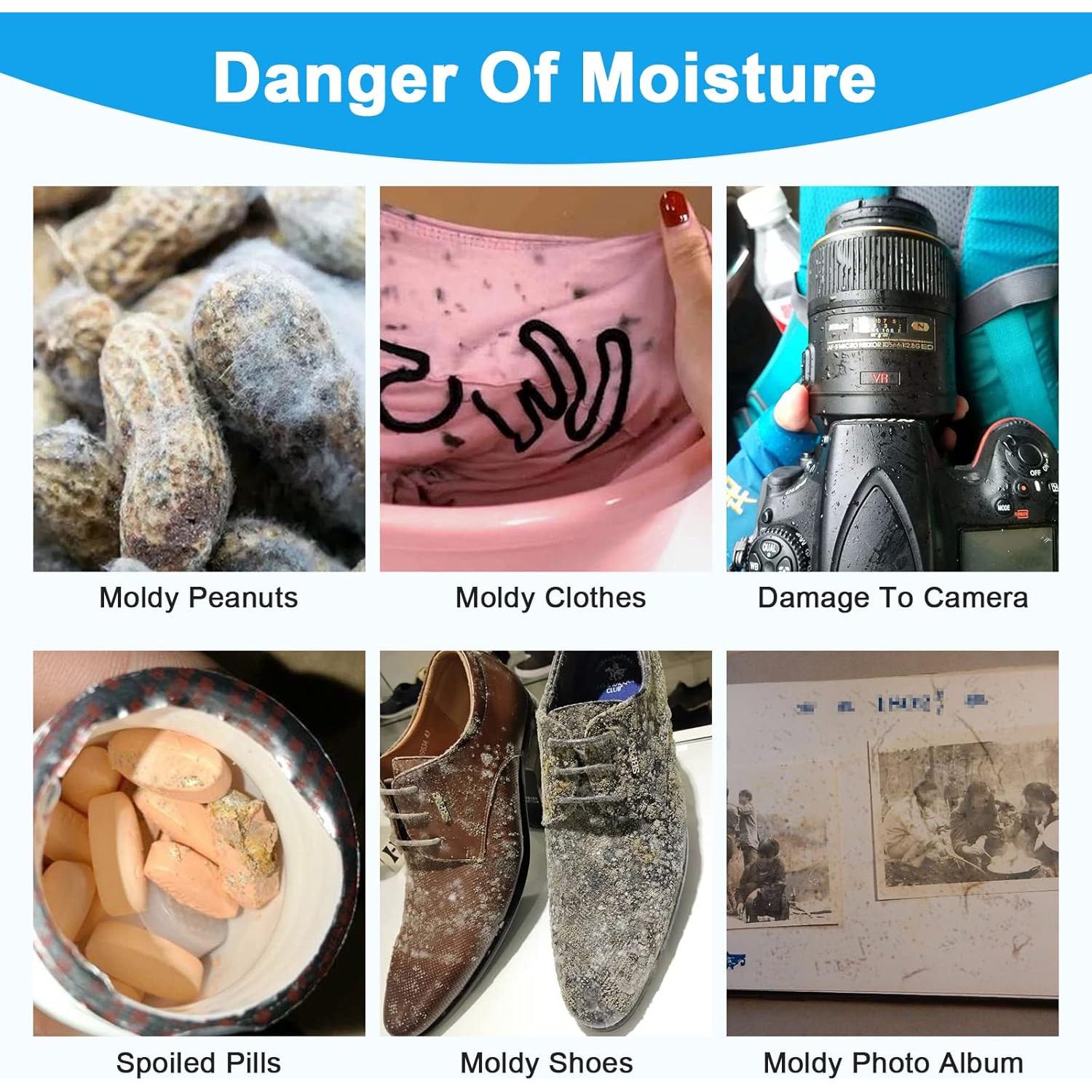 Paquetes de Gel de Sílice Absorbking 10g - 150 Unidades Grado Alimenticio