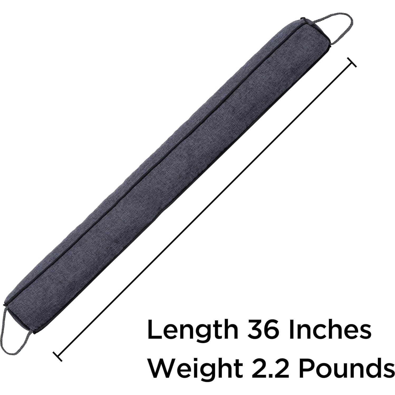 Tapón de Draft Habibee 91.44 cm Negro Lavable a Máquina