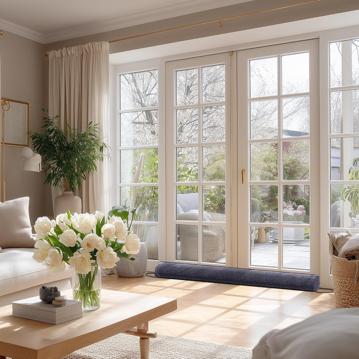 Tapón de Draft Habibee 91.44 cm Negro Lavable a Máquina