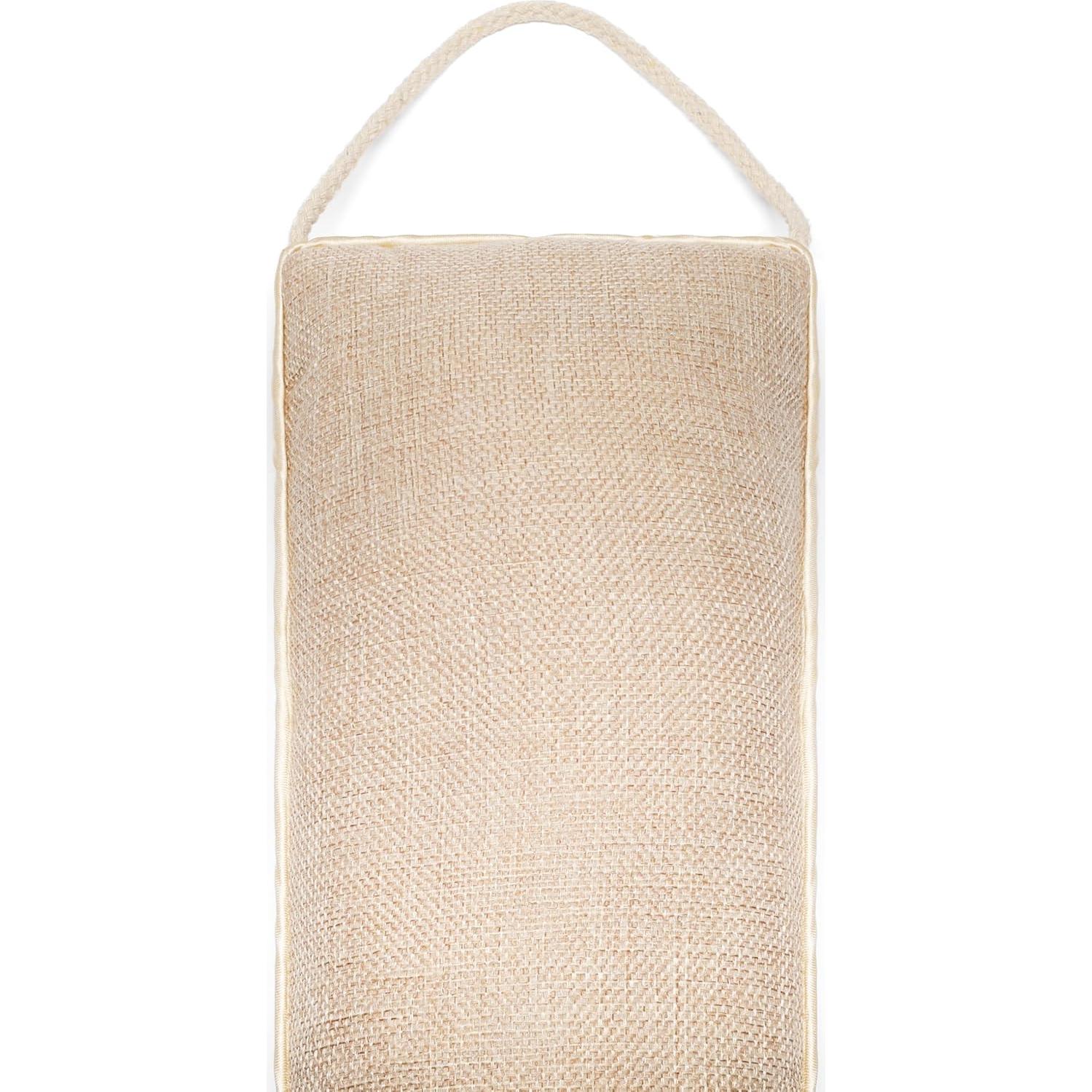 Tope de Puerta de Lino Beige 91 cm - Aislamiento y Estilo