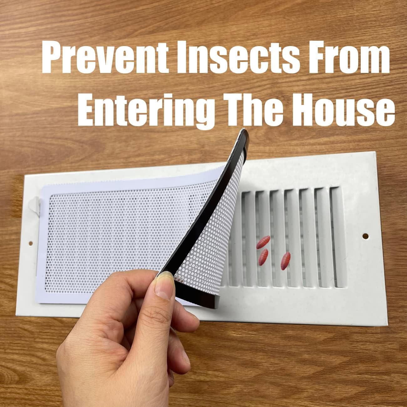 Cubierta Magnética para Registro de Piso Blanco 10x25 cm - 4 Piezas