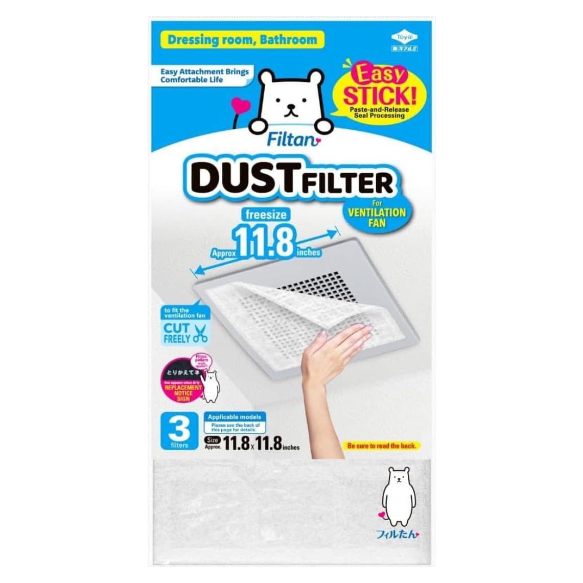 Filtro adhesivo para ventilador de ventilación FILTAN S5432 - 3 piezas