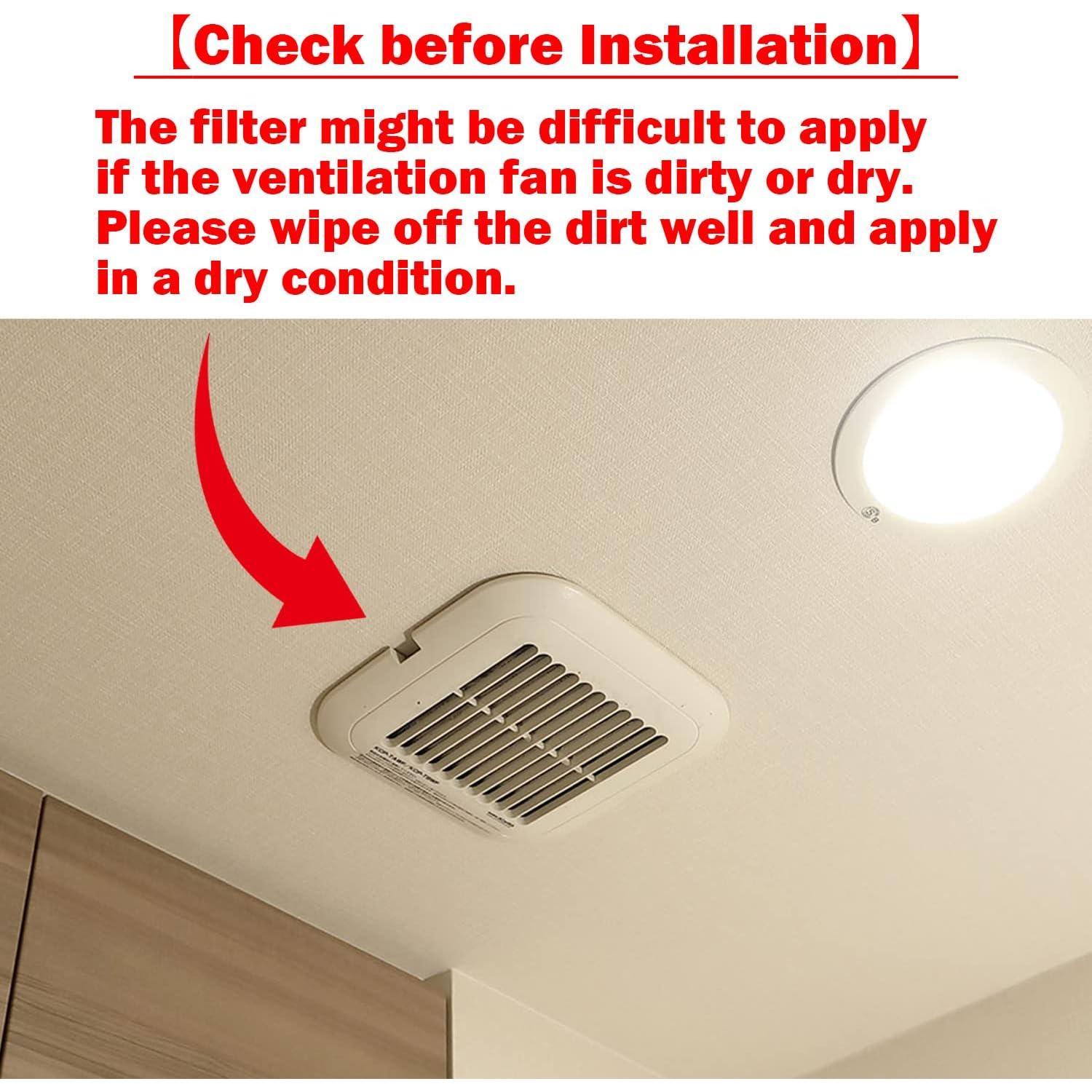 Filtro adhesivo para ventilador de ventilación FILTAN S5432 - 3 piezas