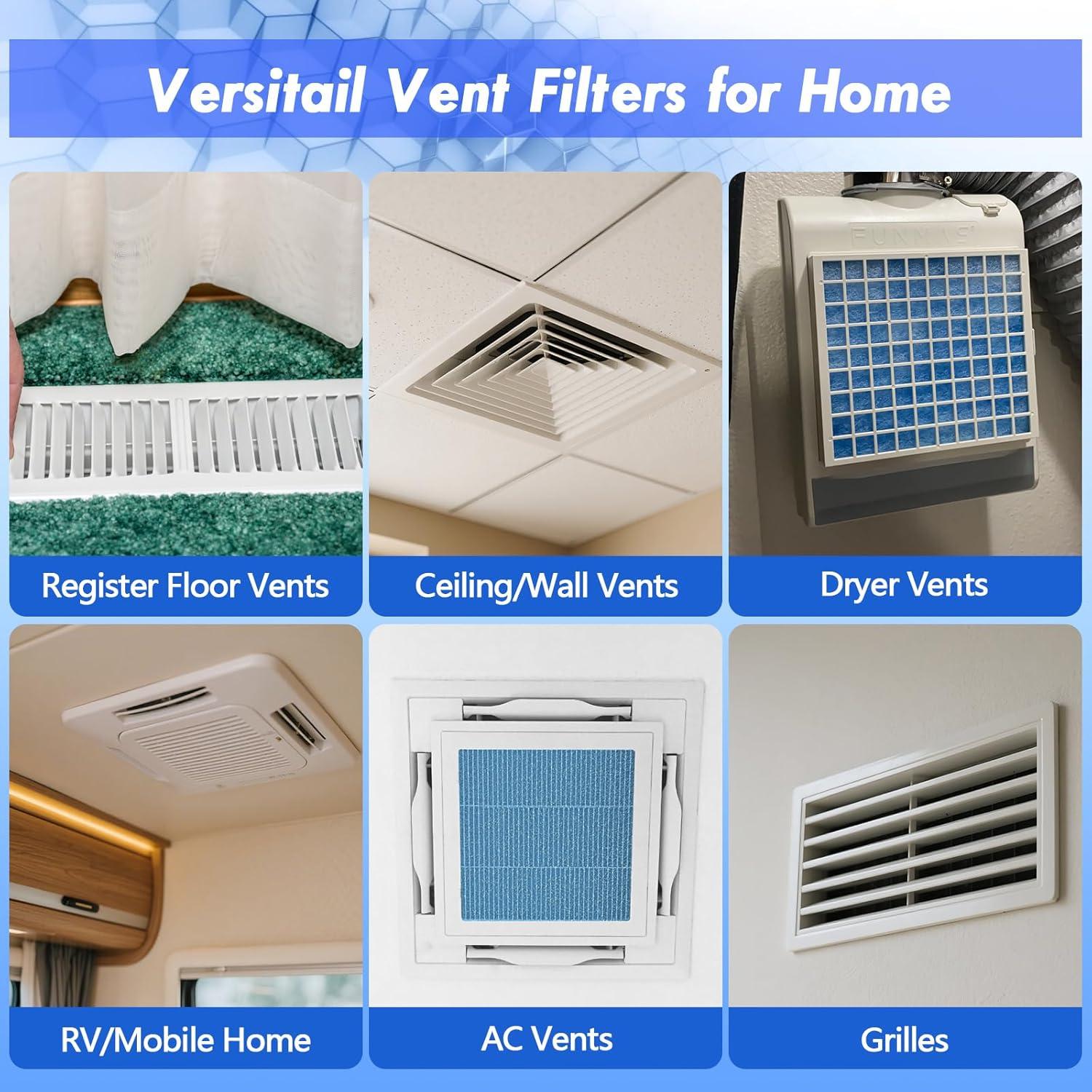 Filtro de Ventilación de Aire WAWINY 20" x 90" MERV 8