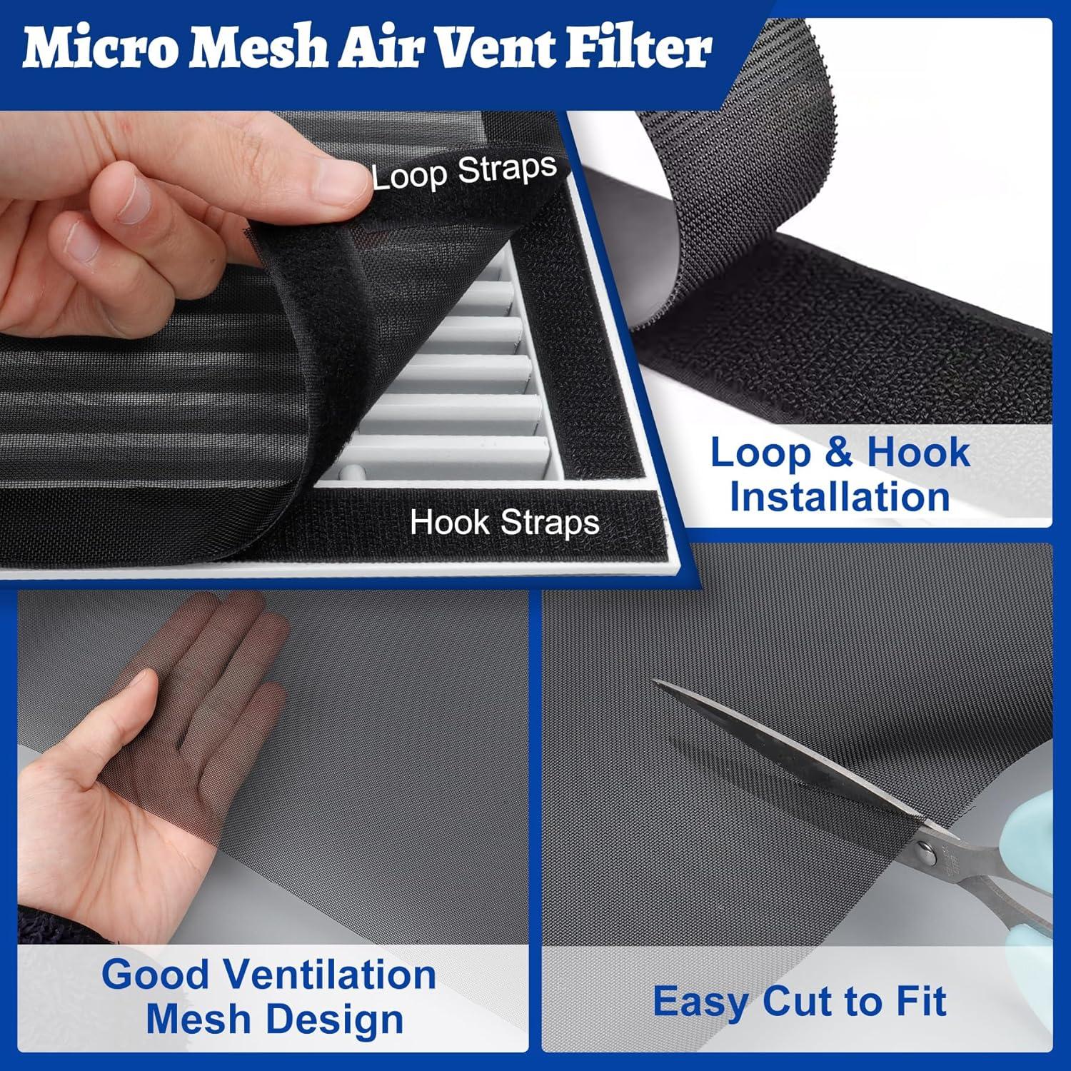 Filtro de Ventilación de Aire Wintcomfort 99x140 cm Micro Malla