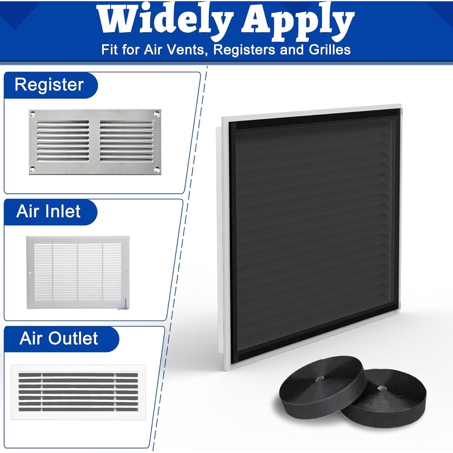 Filtro de Ventilación de Aire Wintcomfort 99x140 cm Micro Malla