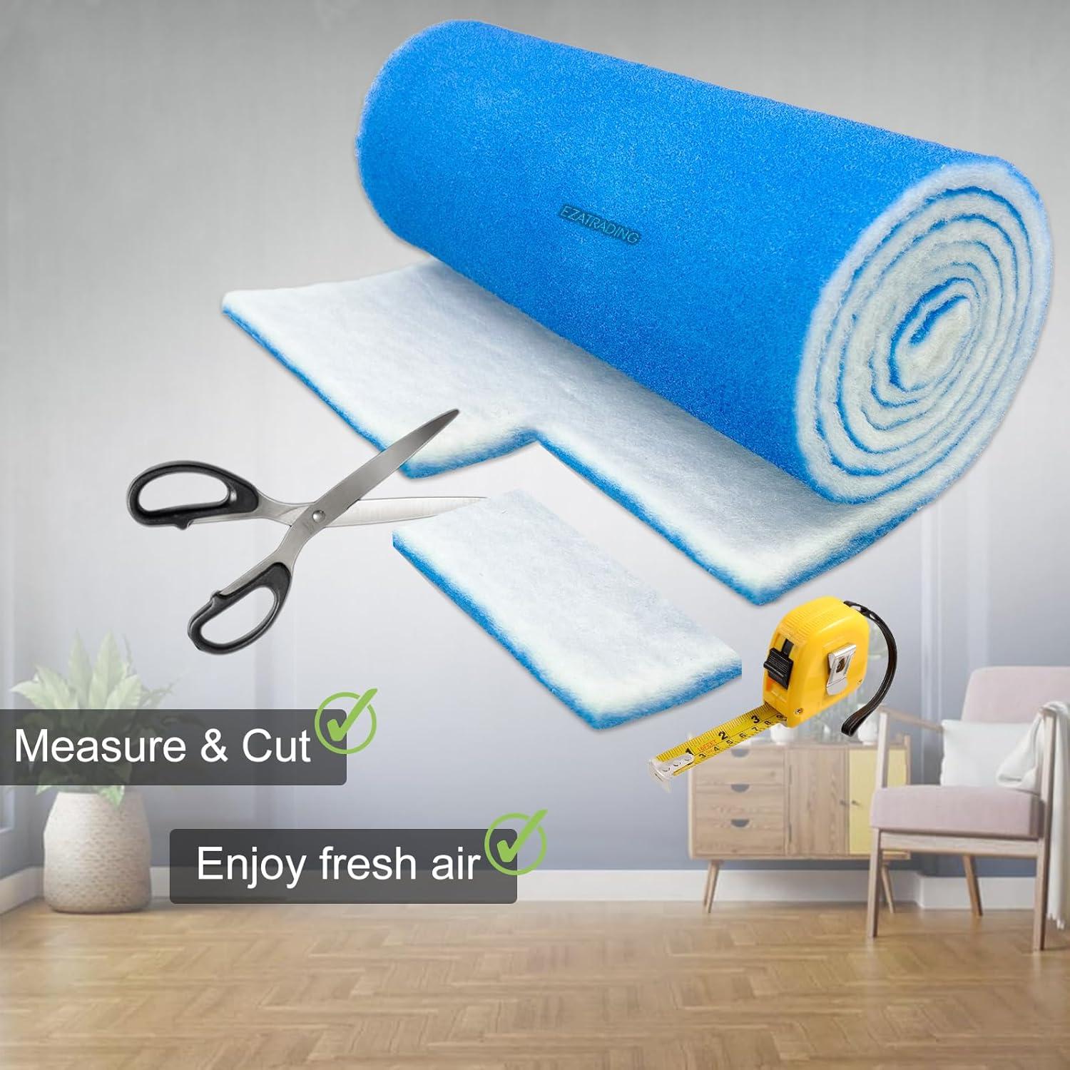 Filtro de Aire MERV 8 ezatrading 30.48x114.3 cm para HVAC