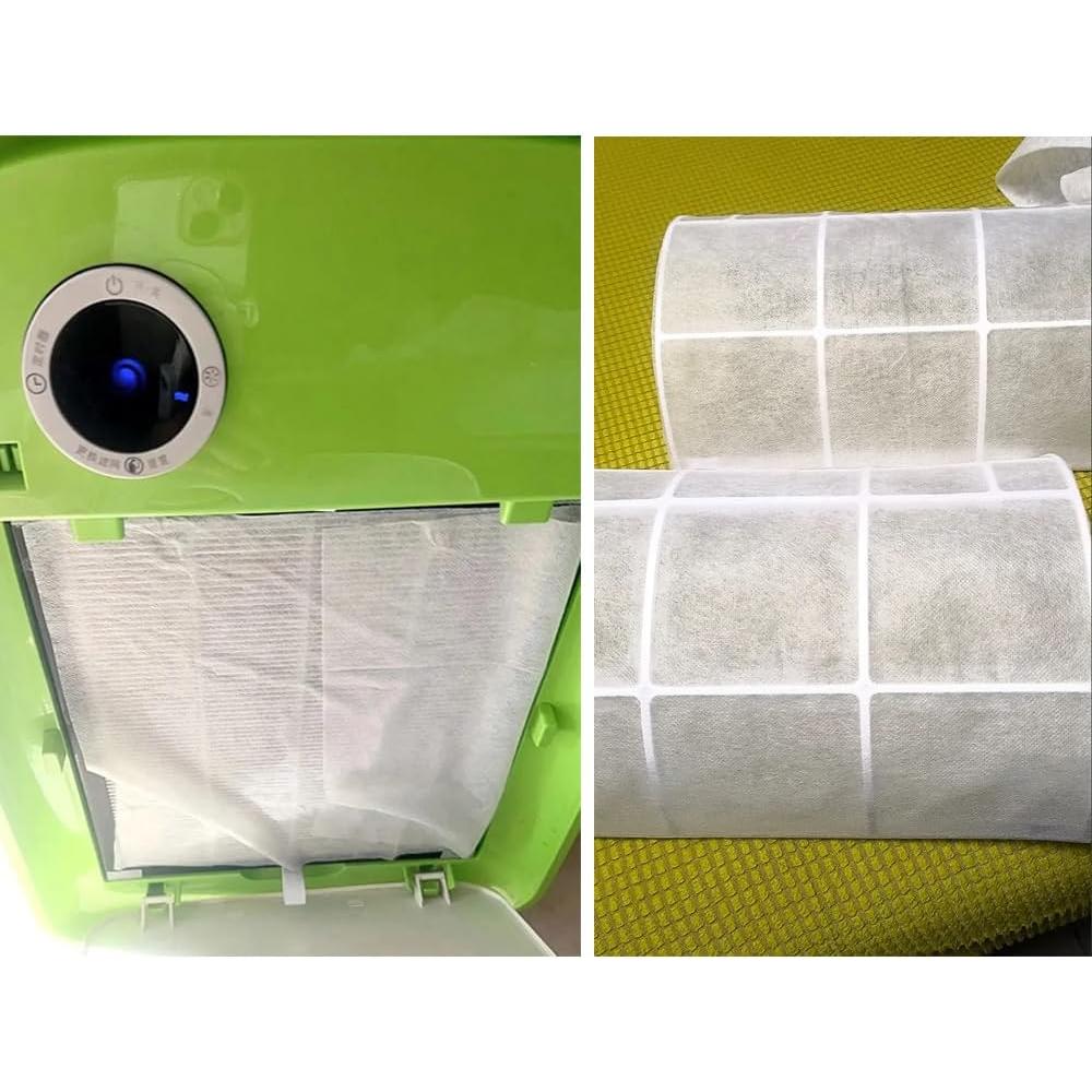 Paquete de 10 Filtros de Aire Acondicionado NentMent 40x35cm