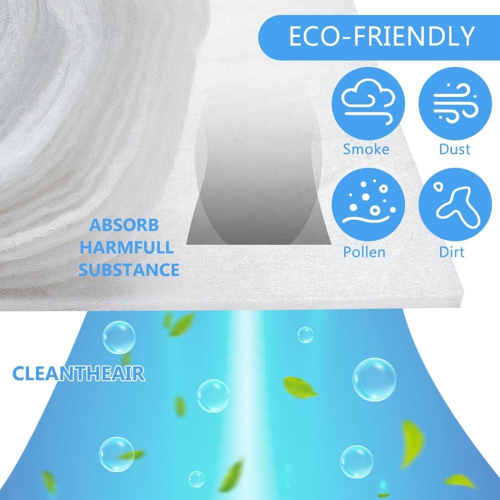 Filtro de Ventilación Electrostático BENECREAT 196x30 cm