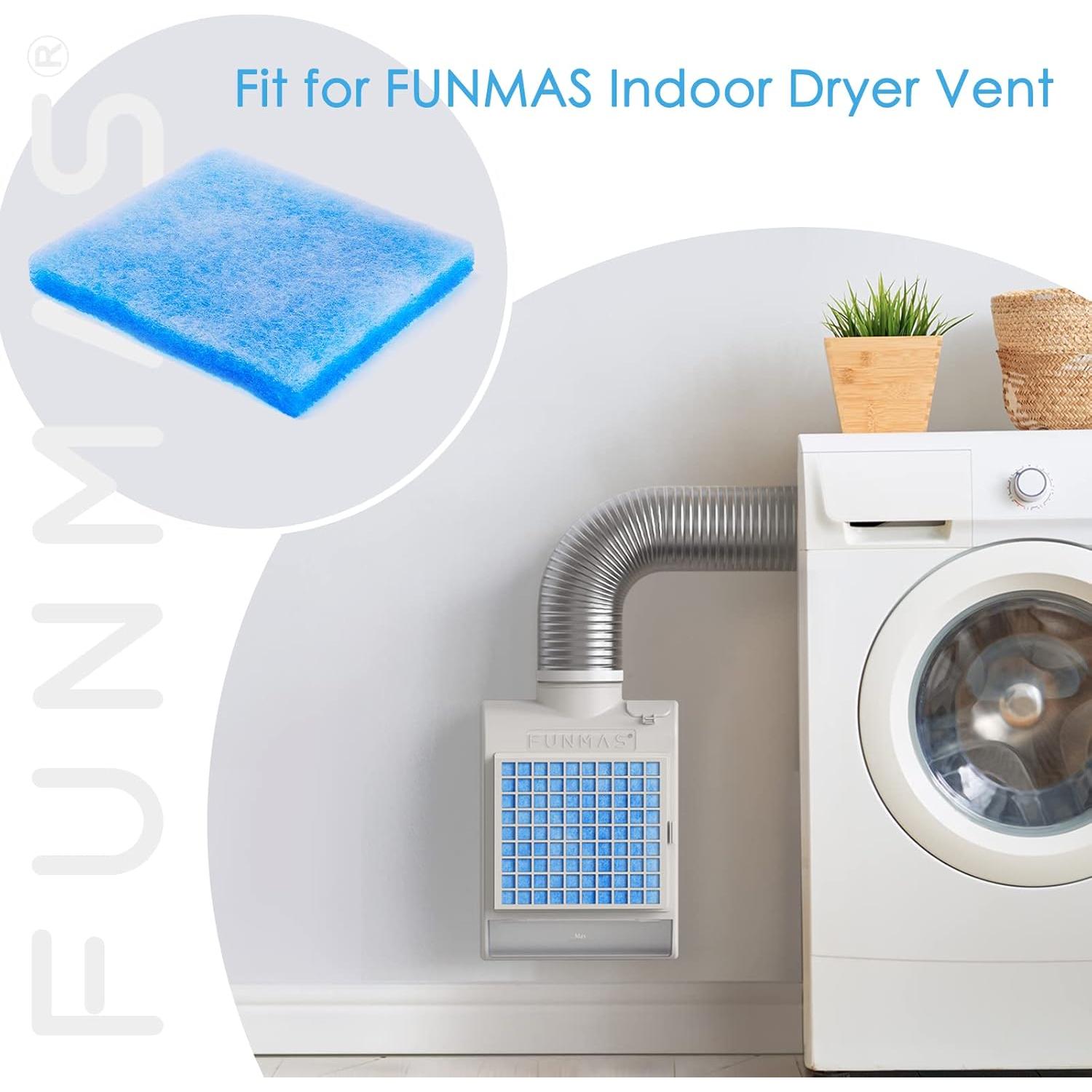 Paquete de 10 Filtros de Reemplazo FUNMAS para Secadora Interior