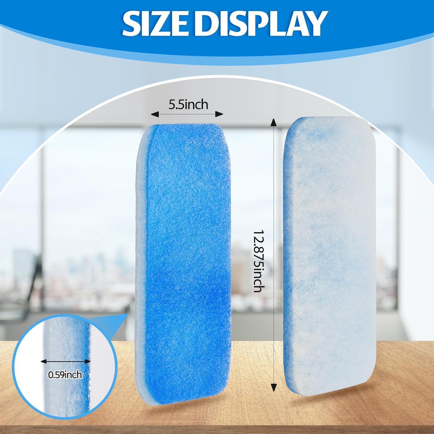 Paquete de 10 Filtros de Aire Ziliny para Aire Acondicionado RV 32.8x14 cm