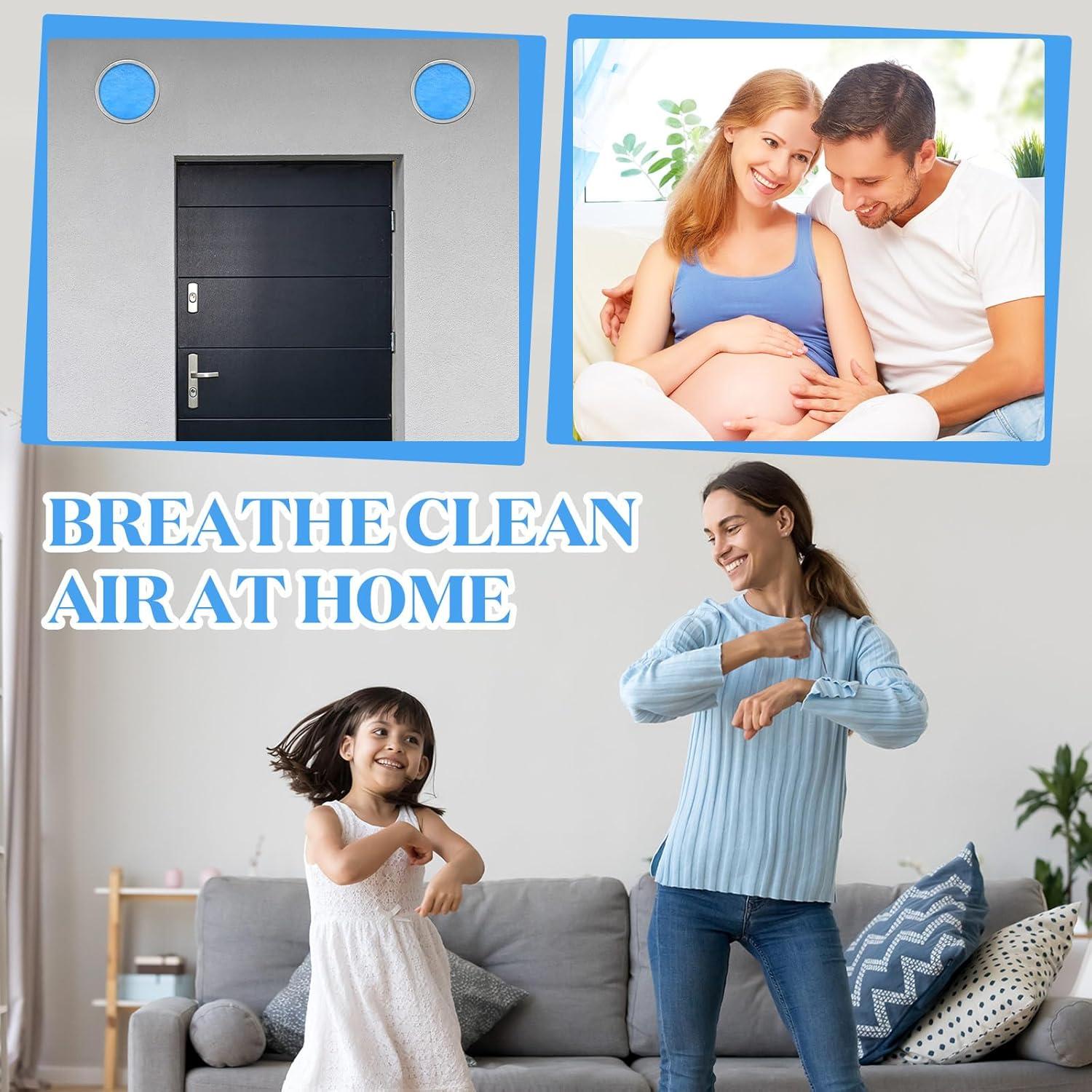 Filtro de Aire Buryeah MERV 8 2 Rollos 90x30 cm para HVAC