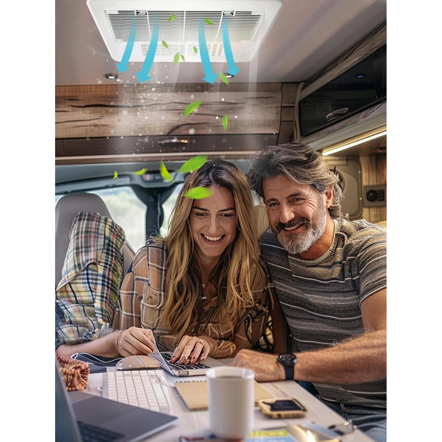 Filtros de Aire Acondicionado RV Acostop - Paquete de 6, 19.05x35.56 cm