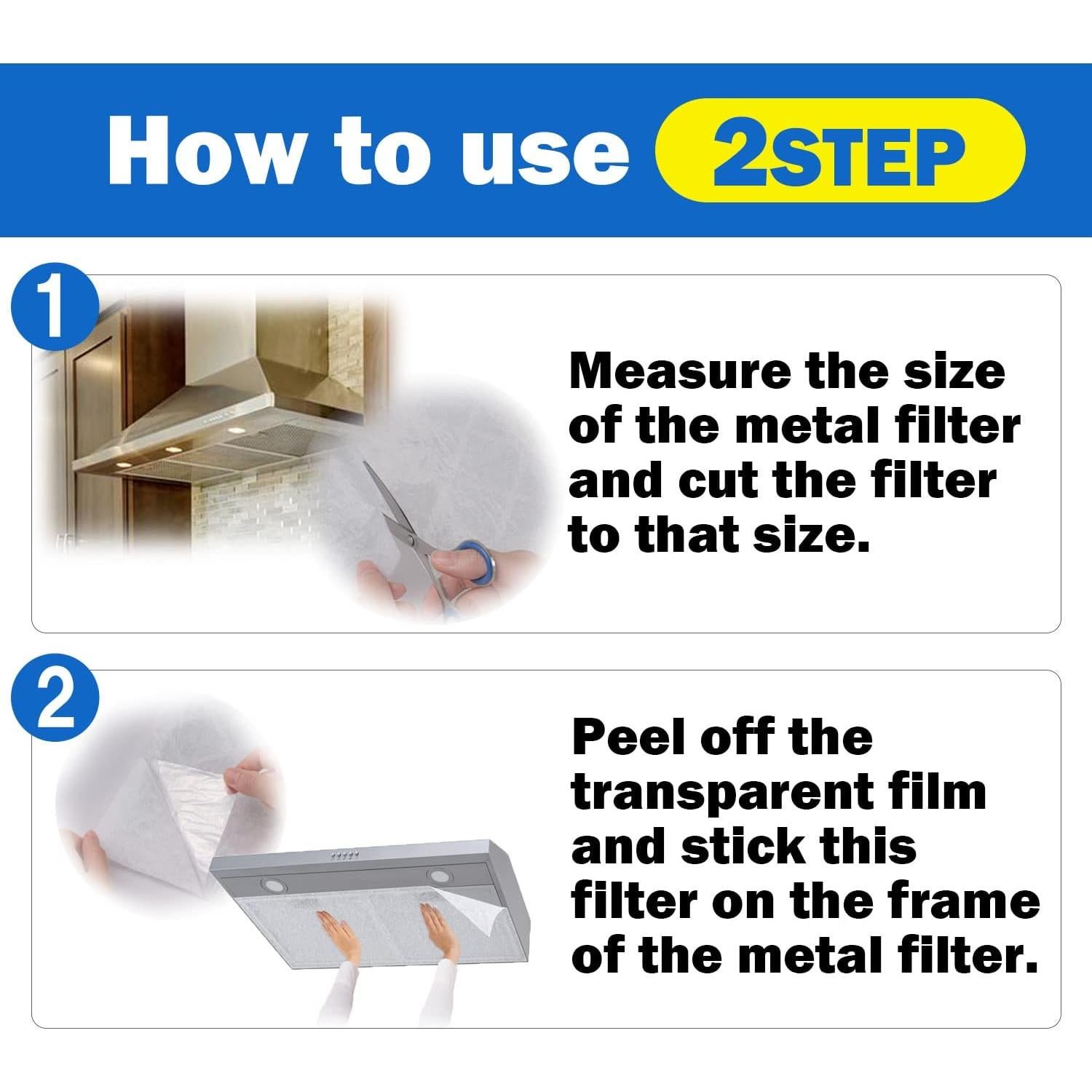Filtro de Campana Extractora FILTAN S3100 Universal 45.72x7.62 cm