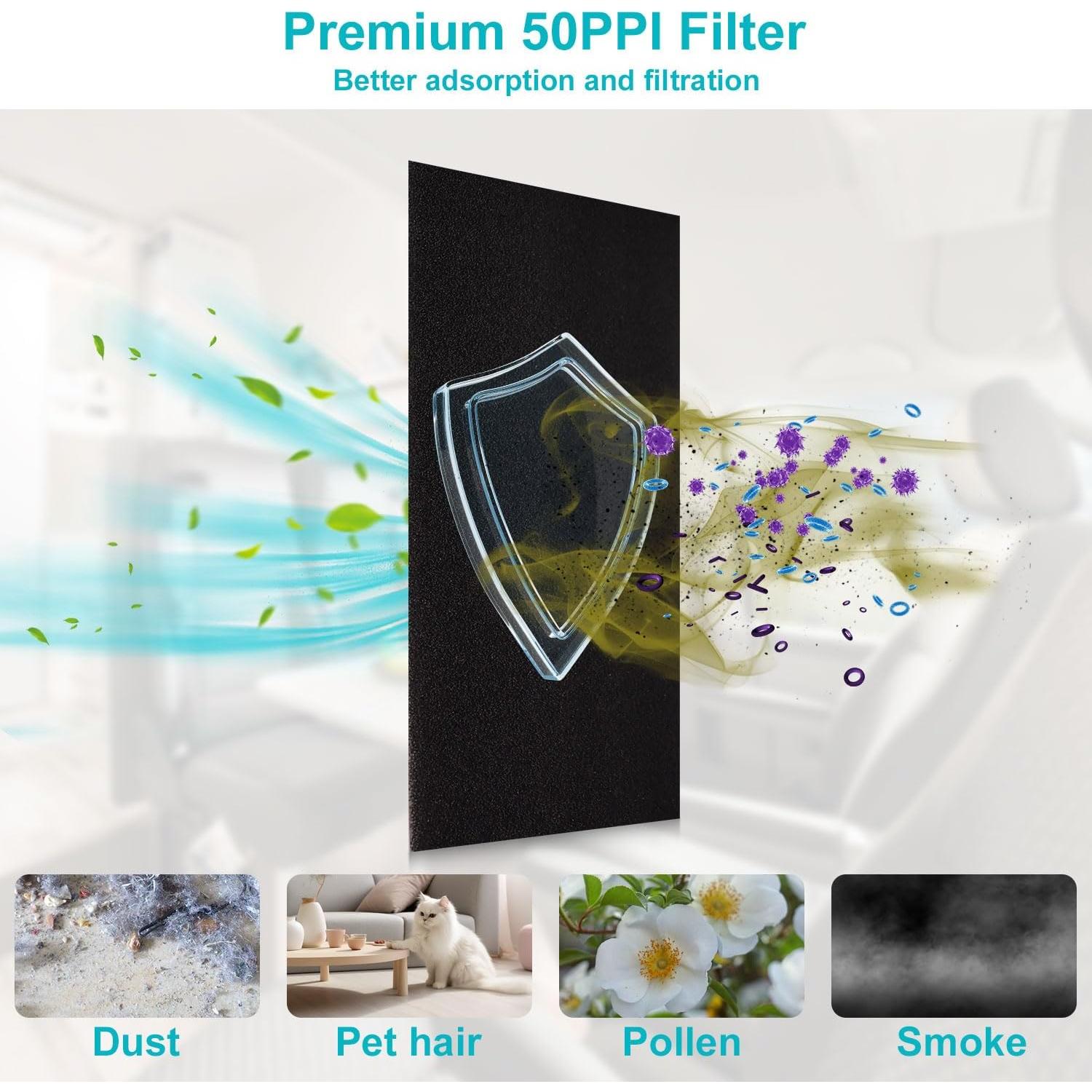 Filtro de Aire Acondicionado RV CCBASEBALL 16x40 cm Cortable