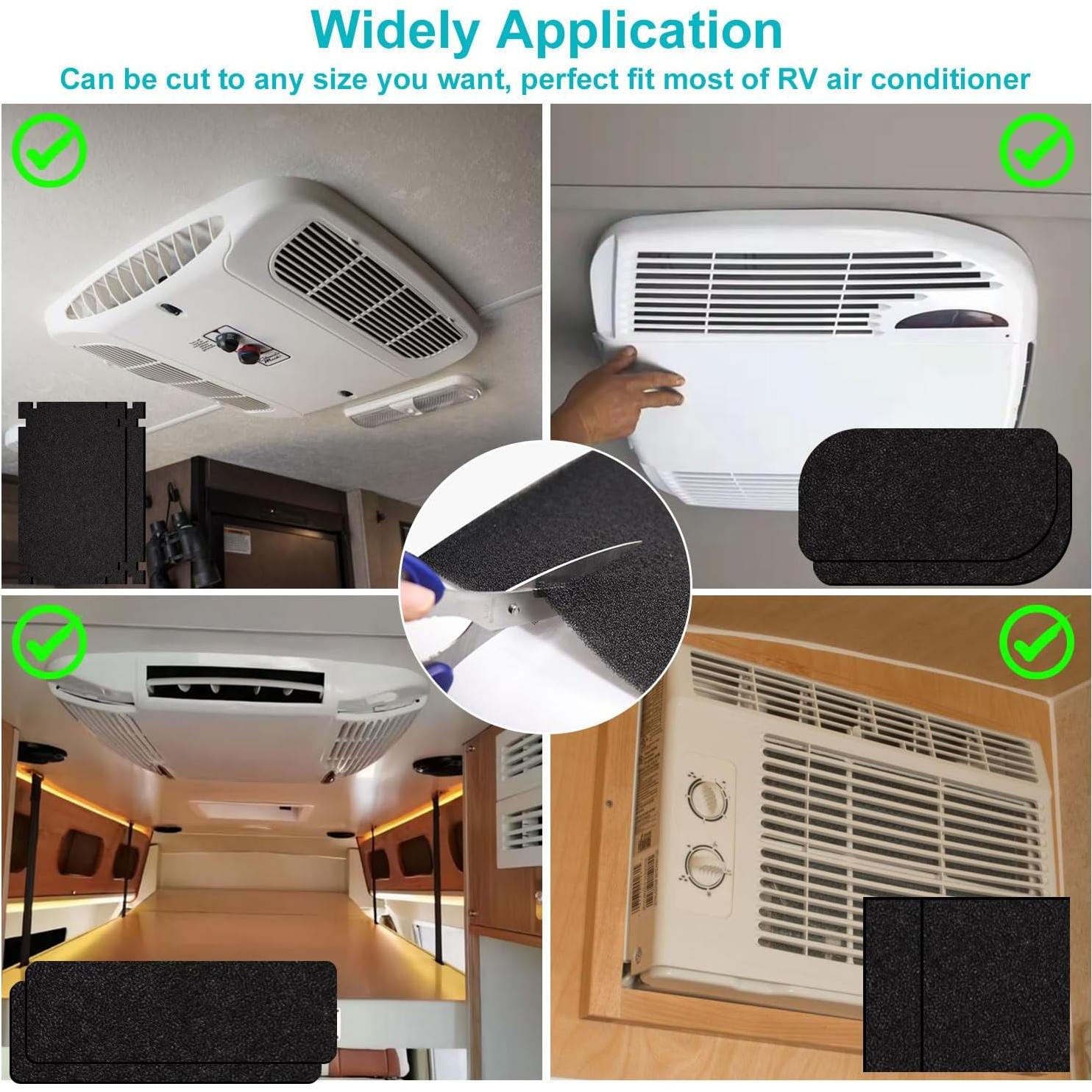 Filtro de Aire Acondicionado RV CCBASEBALL 16x40 cm Cortable