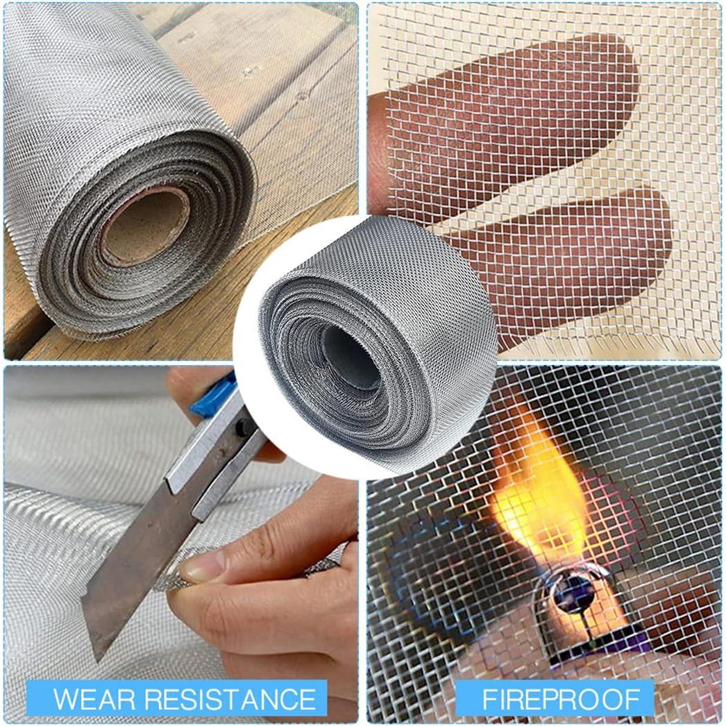 Malla de Filtro de Acero Inoxidable 30x120cm CUNQN