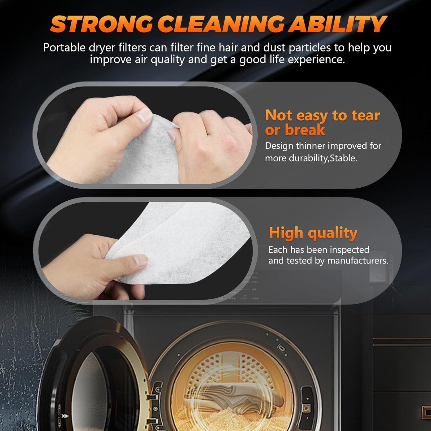 Filtros de Secadora Beaquicy 20 Piezas para Panda y Magic Chef