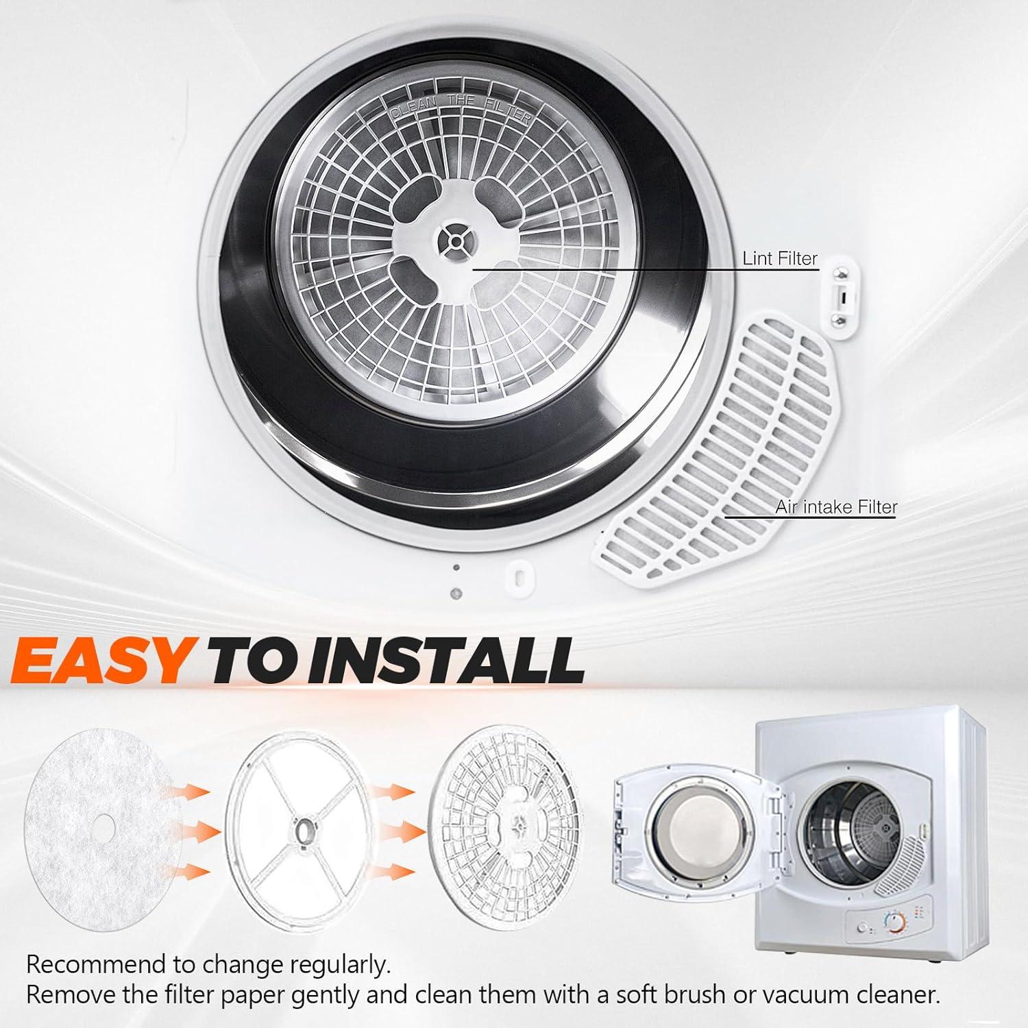 Filtros de Secadora Beaquicy 20 Piezas para Panda y Magic Chef