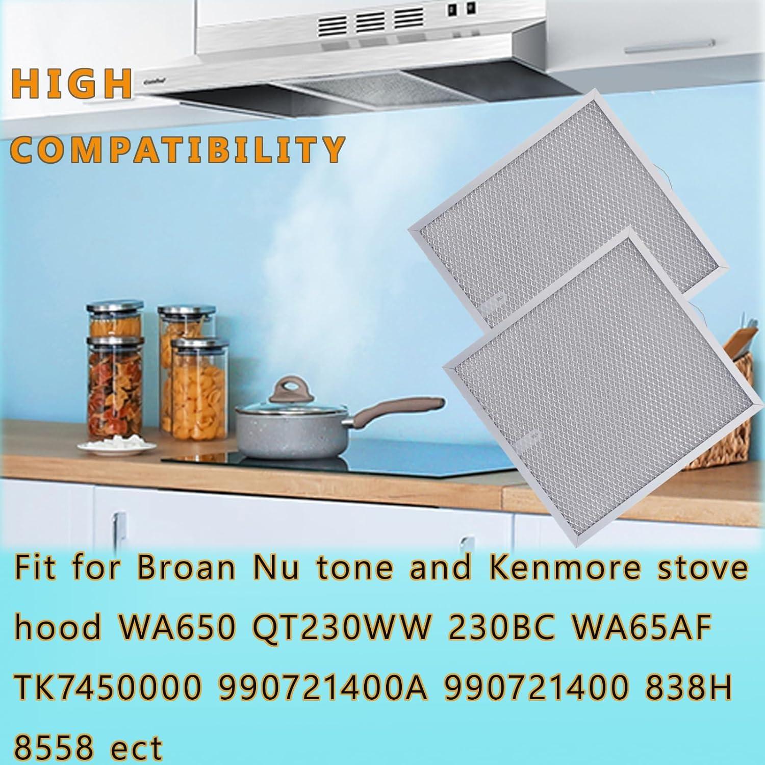 Filtros de Campana Extractora MADHUT 99010316 2-Pack 29.5x28.5cm