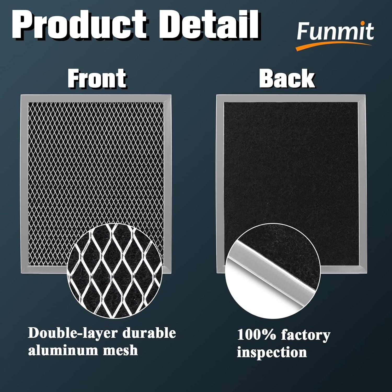 Filtro de Reemplazo Funmit 97007696 para Campana de Cocina - Paquete de 2