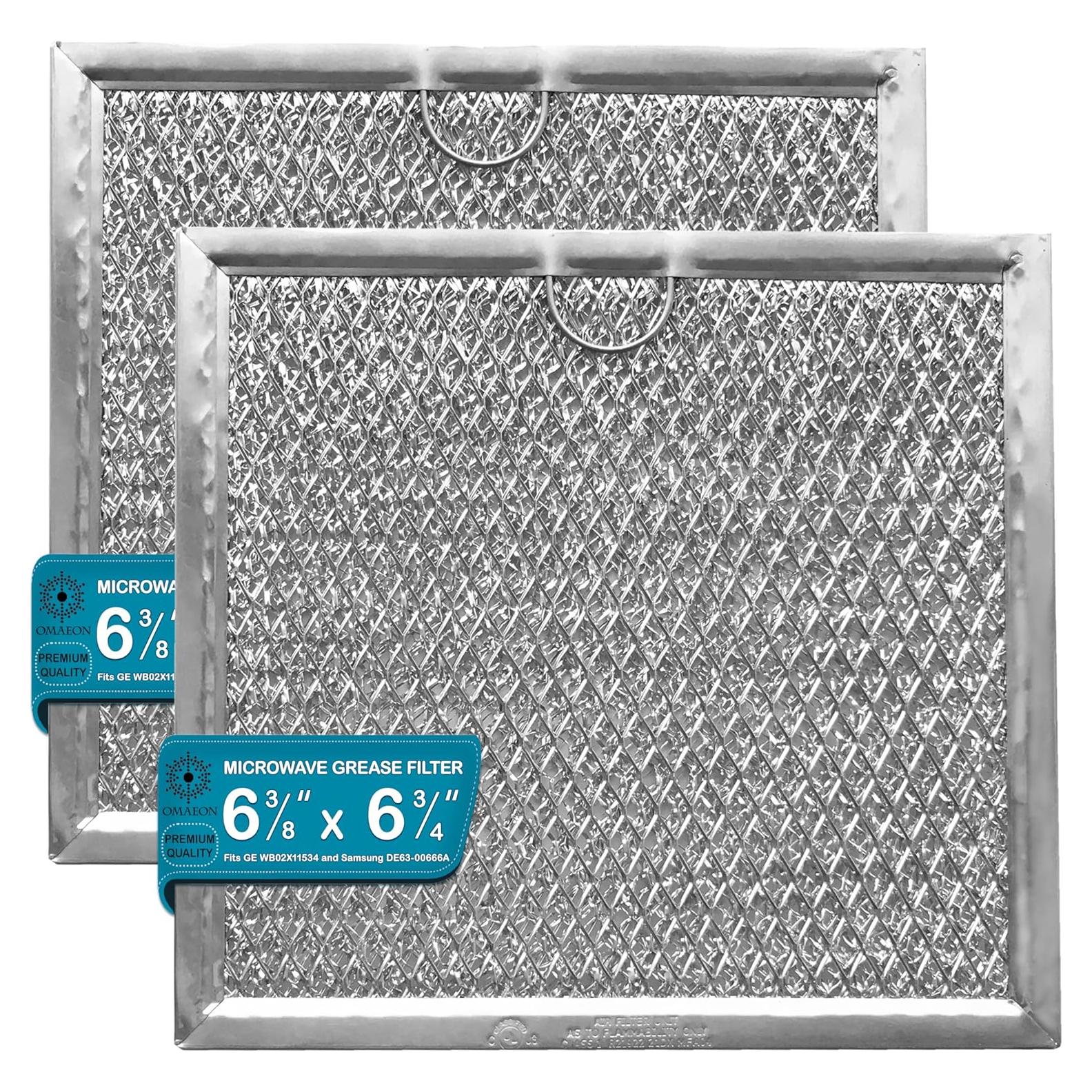 Filtro de Grasa WB02X11534 para Microondas Samsung - Paquete de 2