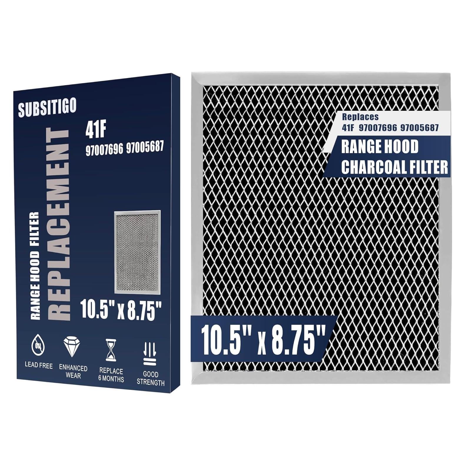 Filtro de Campana de Cocina SUBSTIGO 97007696 Malla y Carbón