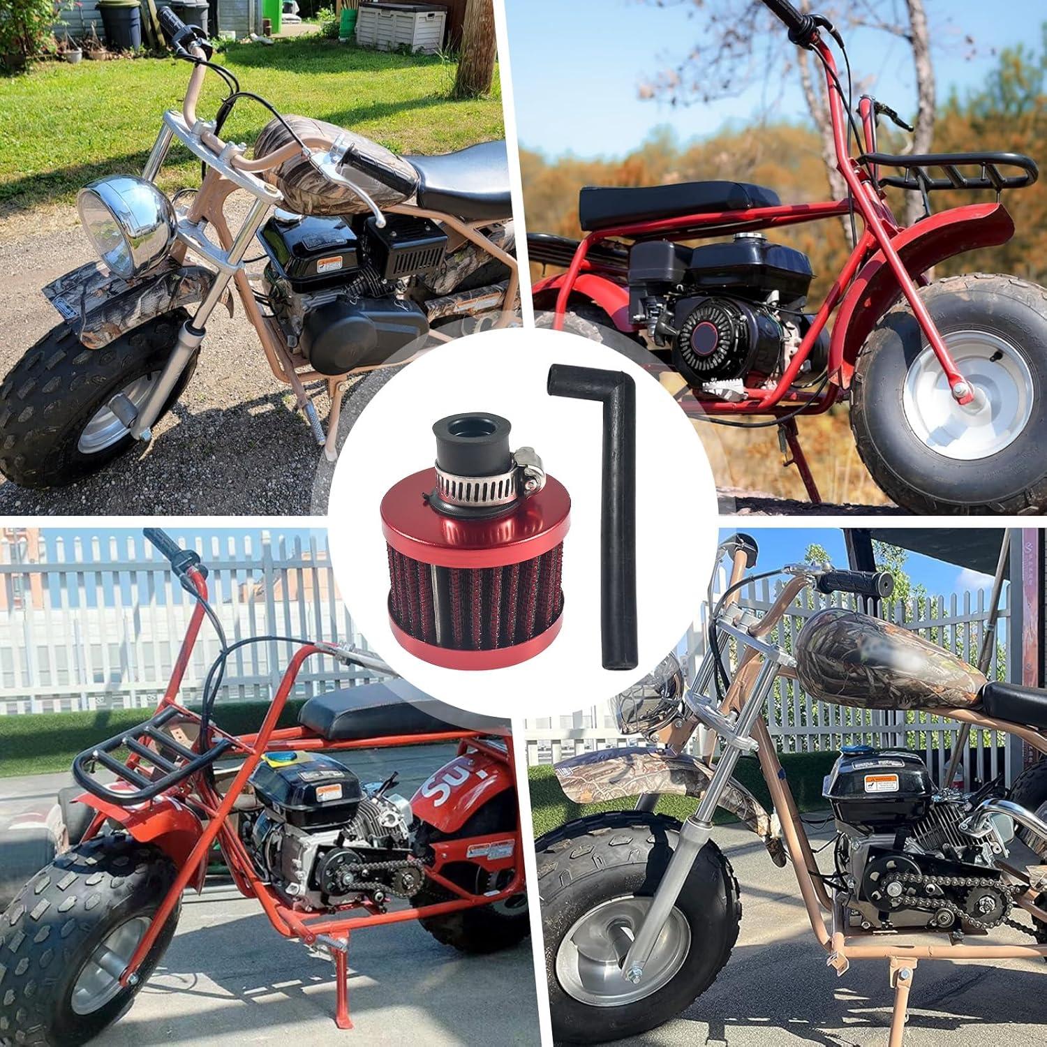 Filtro de aire rojo GOIRTUTSS para motores 5.5/6.5HP