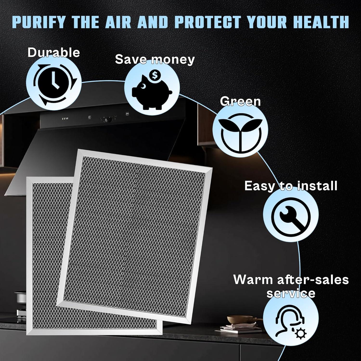 Filtro de Campana Extractora TOMOON 97007696 - 2 Paquete