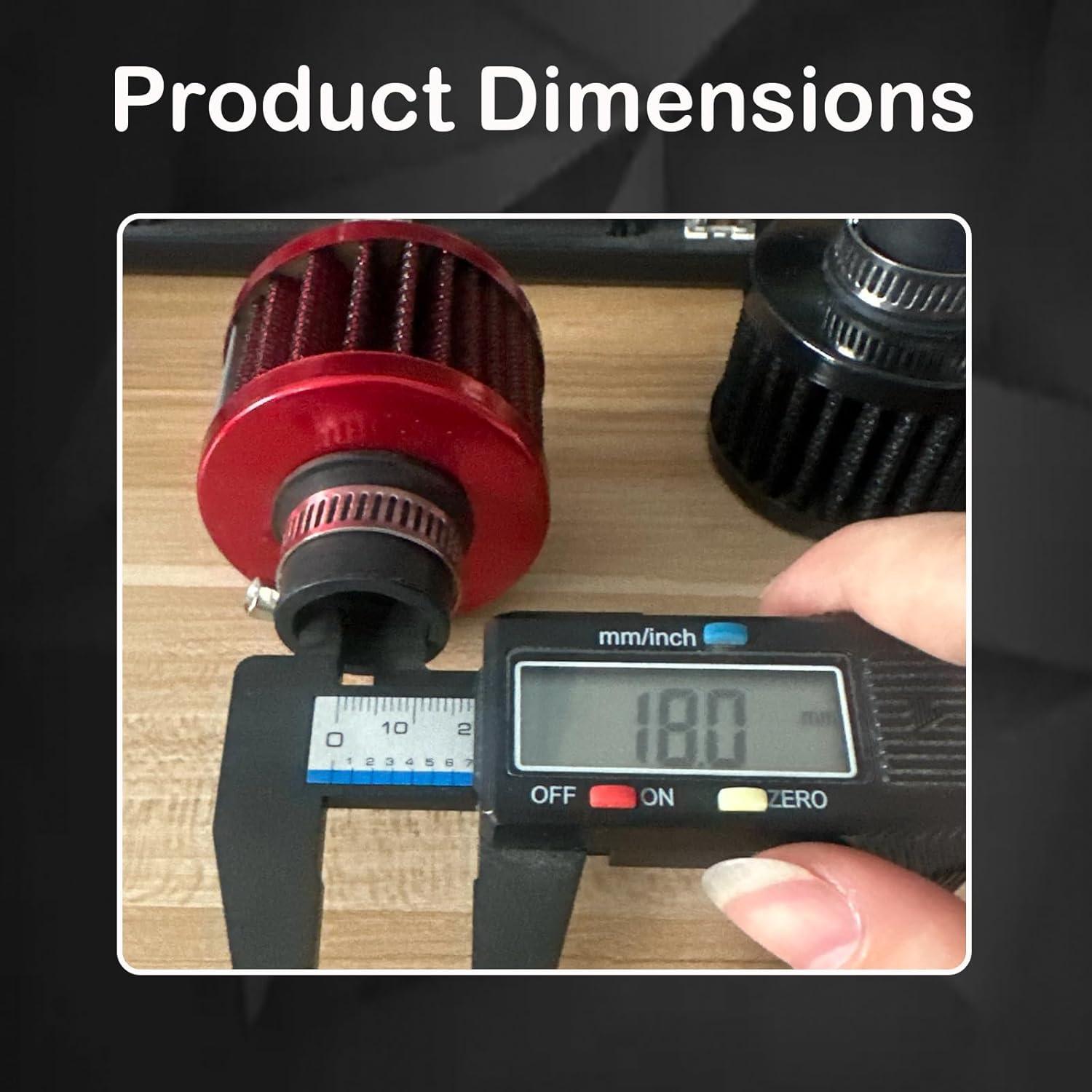 Filtro de Aire Frío 3DSKY 18mm con Abrazadera Ajustable