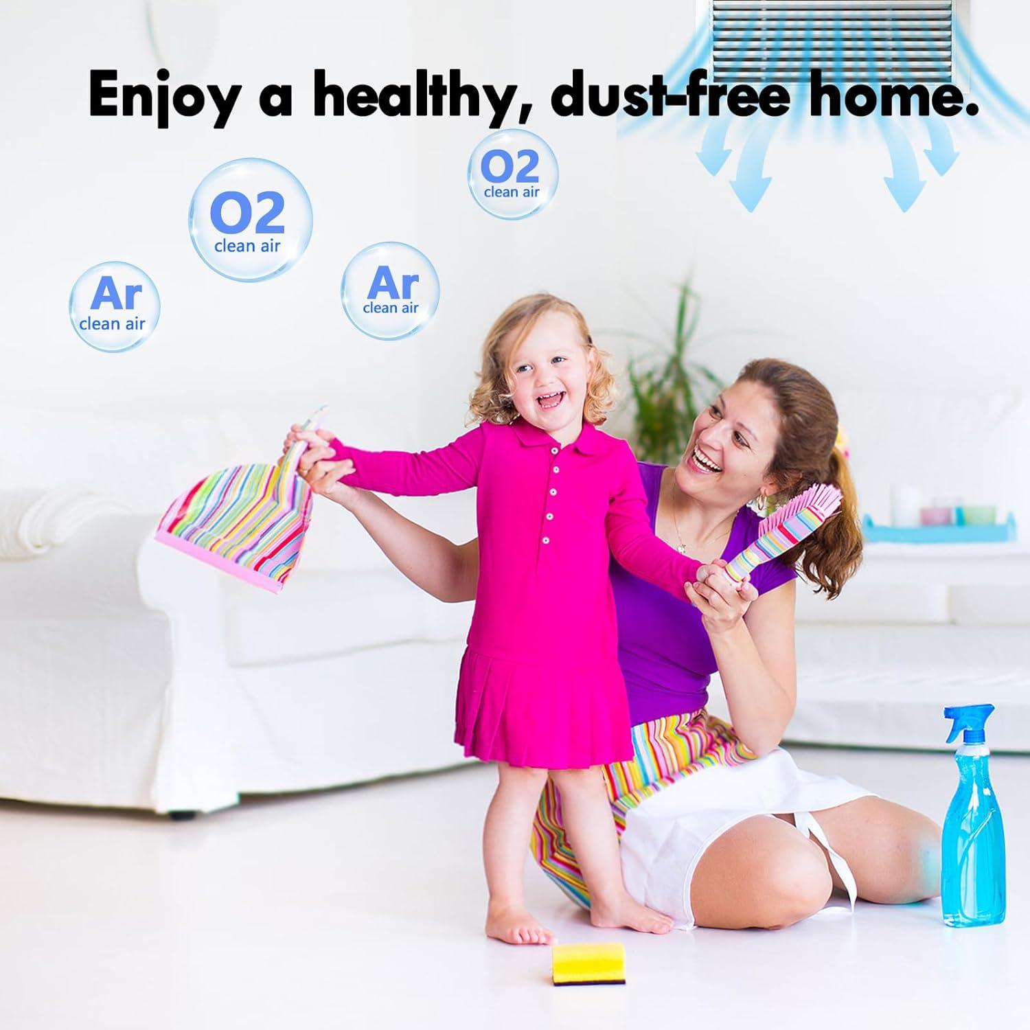 Filtro de Ventilación WAWINY 20x140 cm MERV 8 Triple Filtración