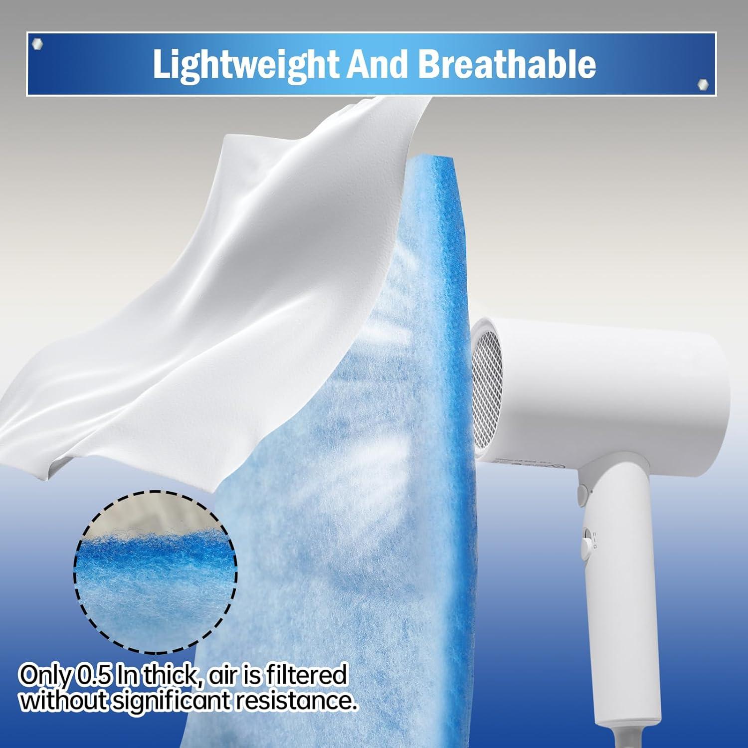 Filtro de Ventilación de Aire MAXTBEE 20x120 cm MERV 8 Cortable