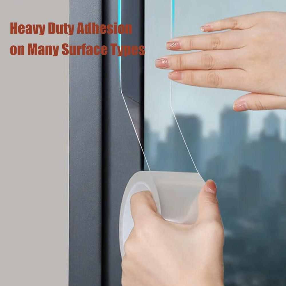 Cinta de Sellado de Ventanas Transparente Todaylin 5.08 cm x 10 m