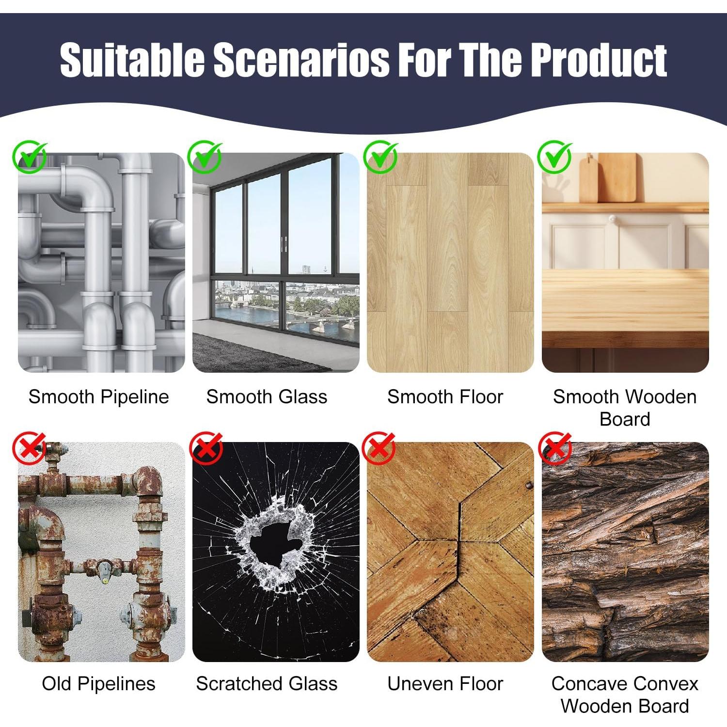 Cinta de Sellado Transparente ZMLTLMG 5cm x 10m para Ventanas