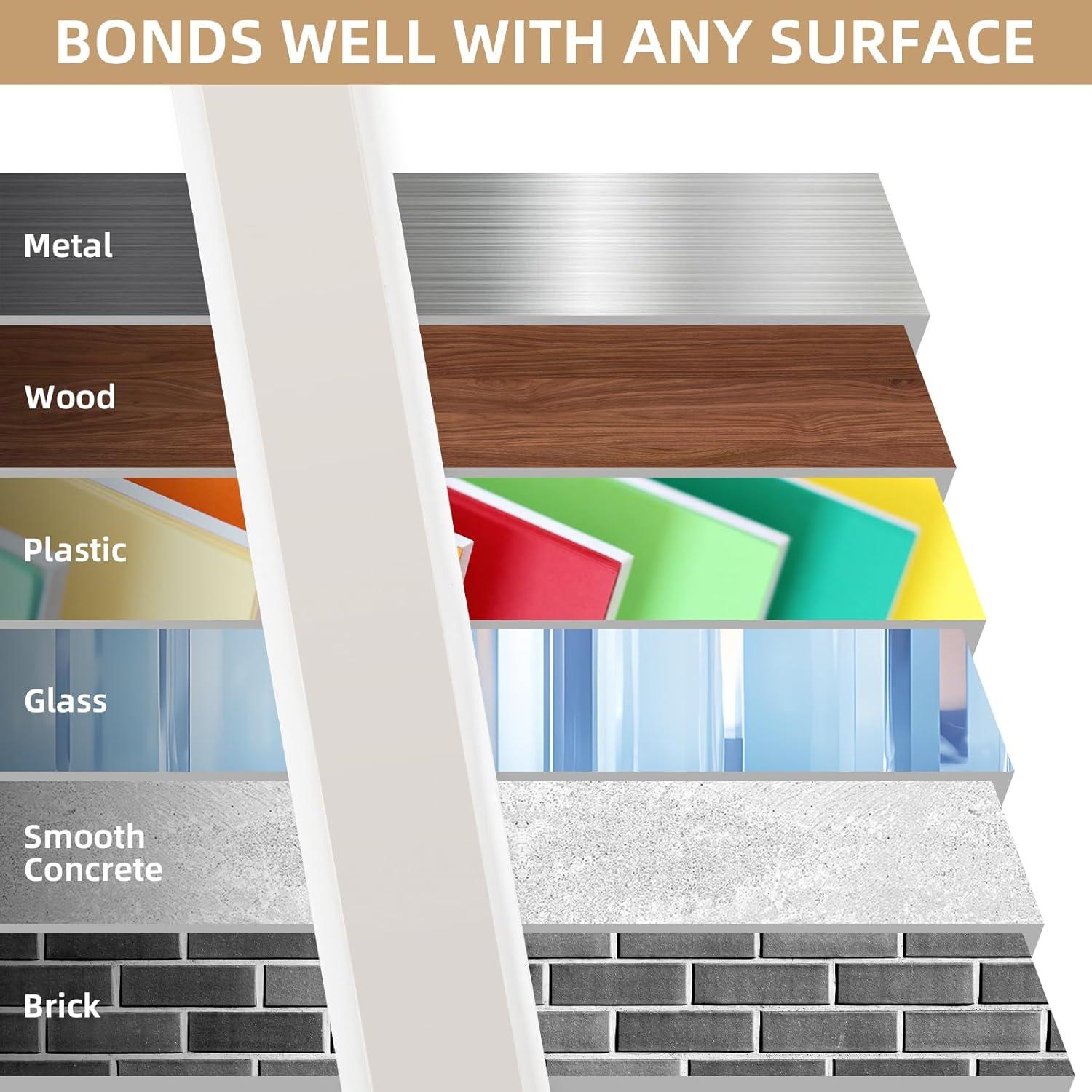 Cinta Butílica Premium Rvhouse 2.5 cm x 9.1 m Blanca