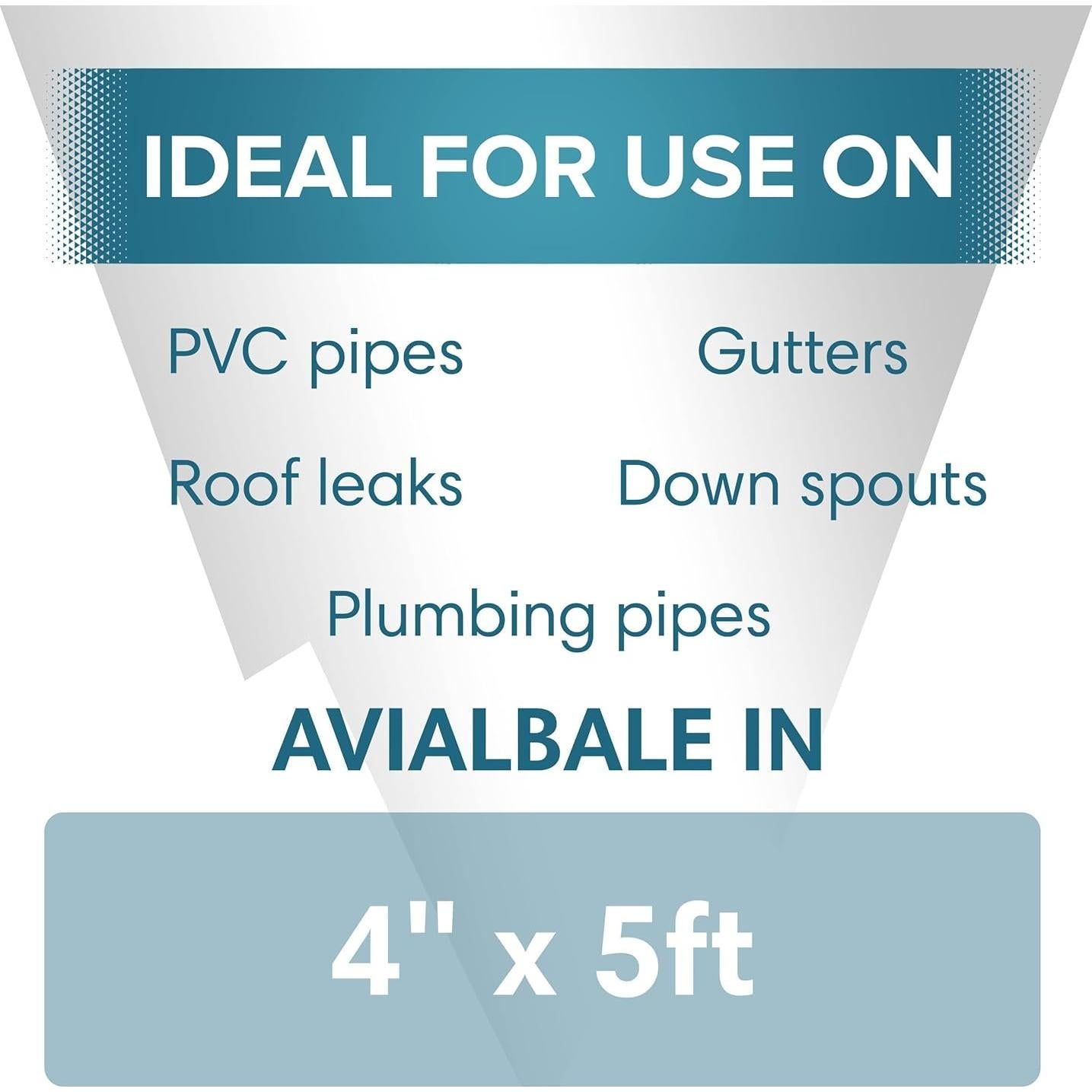 Cinta Selladora Impermeable Polar TapeSeal 5 cm x 1.52 m Negra