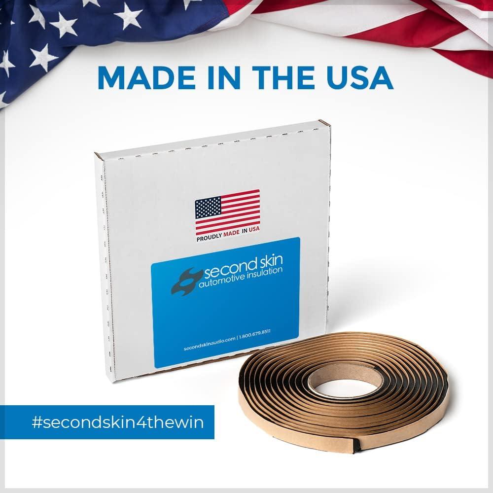 Cinta Selladora Butílica Second Skin Damplifier 1/2" x 0.64 cm x 6 m