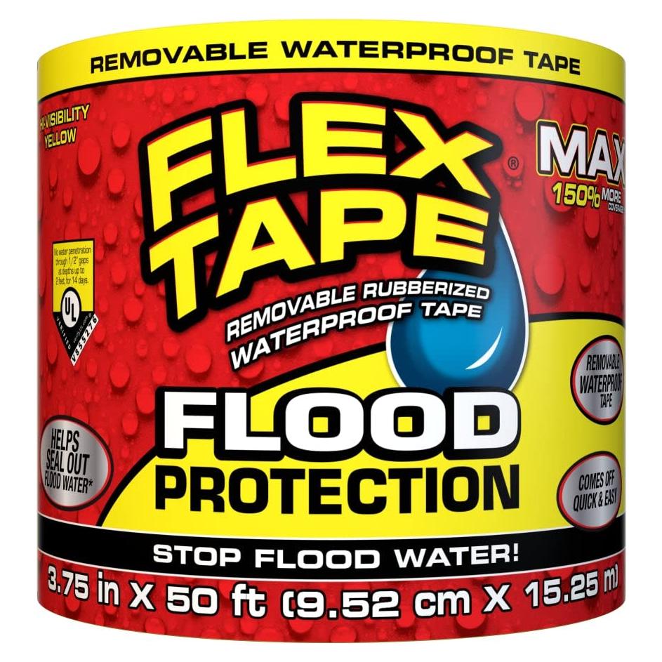 Cinta de goma impermeable Flex Tape 9.53 cm x 15.24 m MAX