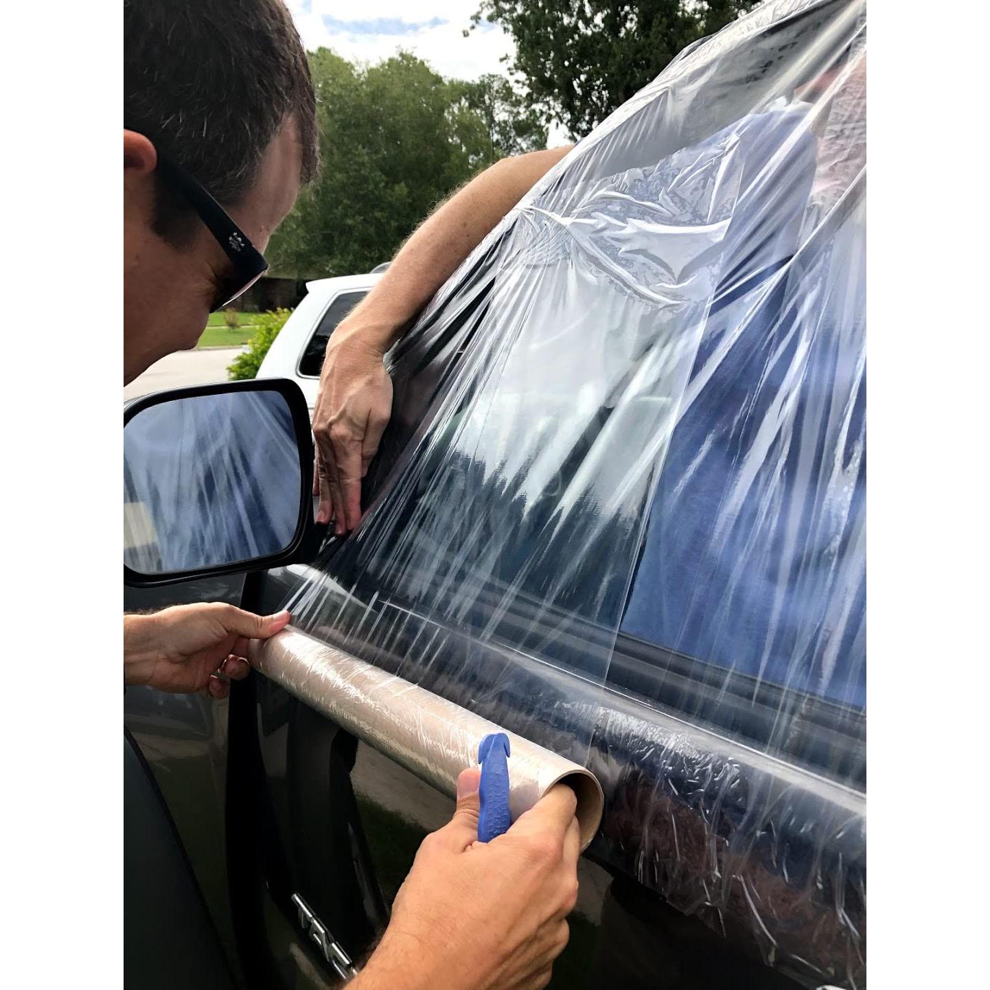 Cinta Plástica Impermeable Gran Cinta 3.66 m x 44.45 cm