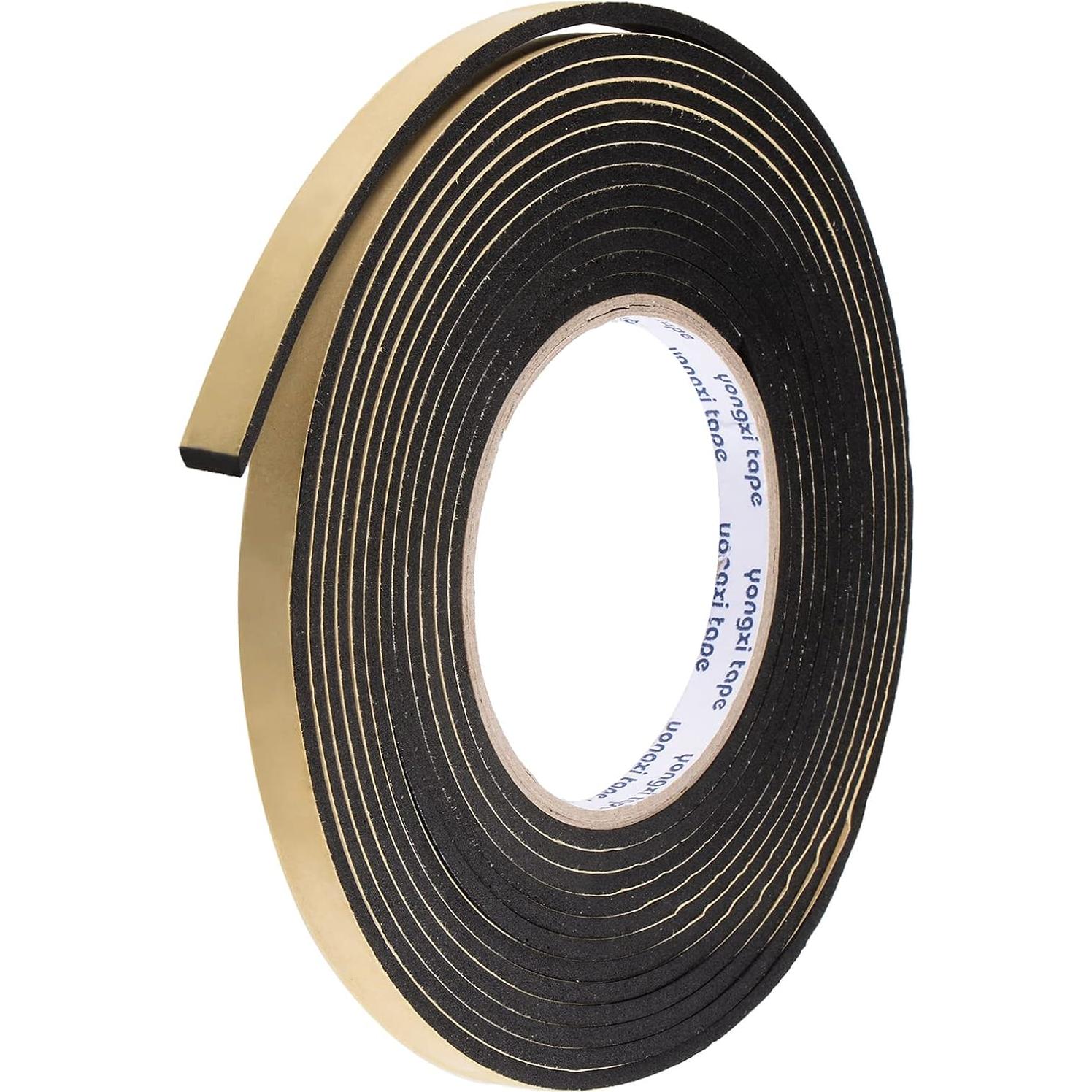 Cinta de Espuma Selladora uxcell 10mm x 3mm x 5m EVA