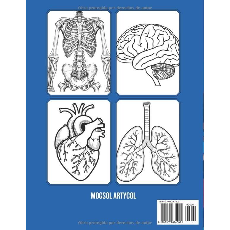 Libro para colorear del cuerpo humano para niños: Divertido Libro de Colorear del Cuerpo Humano, Aprende Jugando con Dibujos Educativos (Spanish Edition)