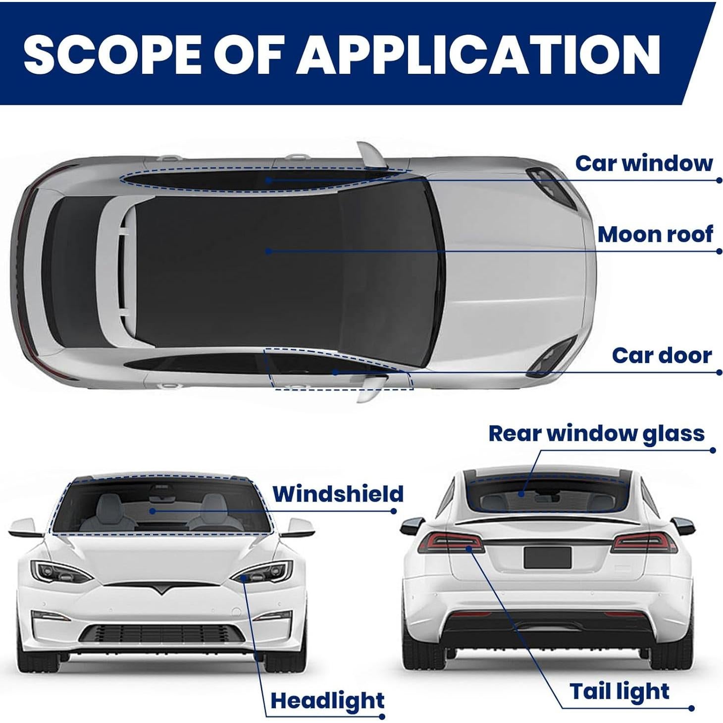 Cinta Selladora de Butilo ADHES 1" x 9.14m para Reparaciones